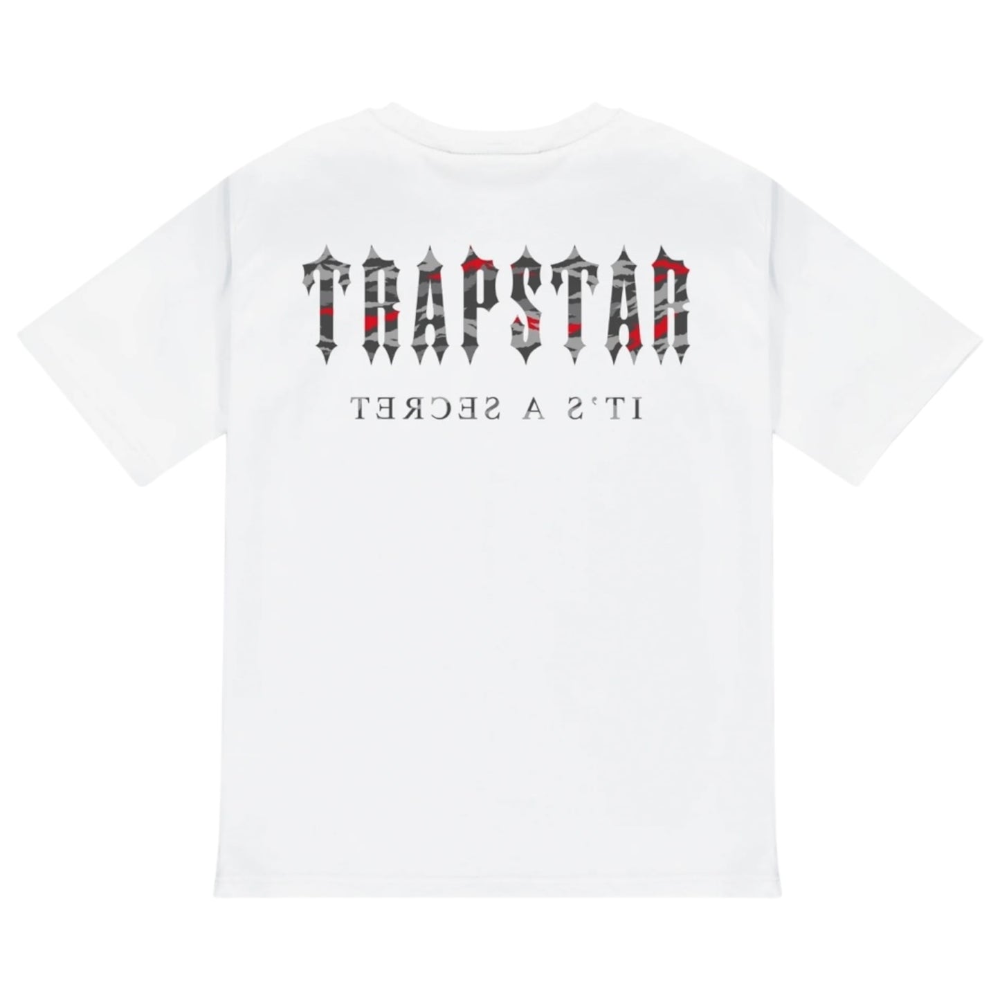 Trapstar Decoded All Terrain T-Shirt Camo Red