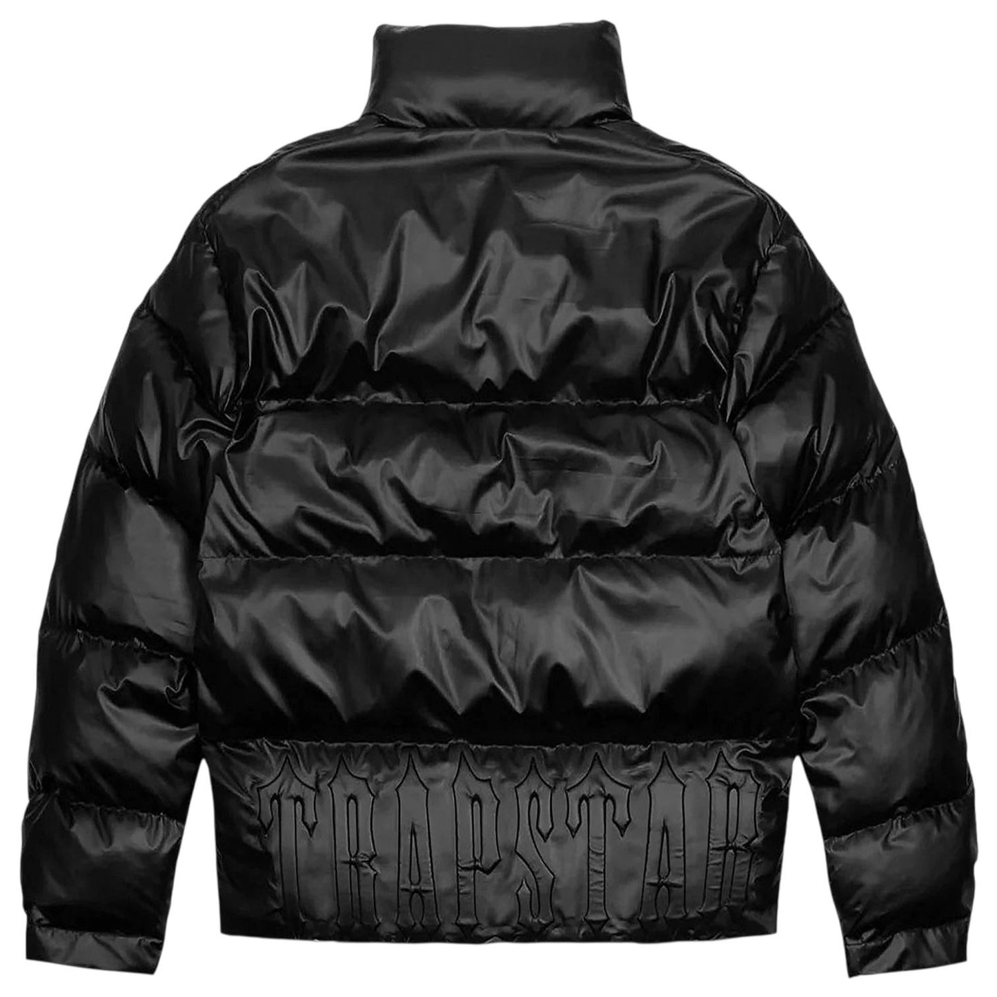 Trapstar Embossed Puffer Jacket Matte Black