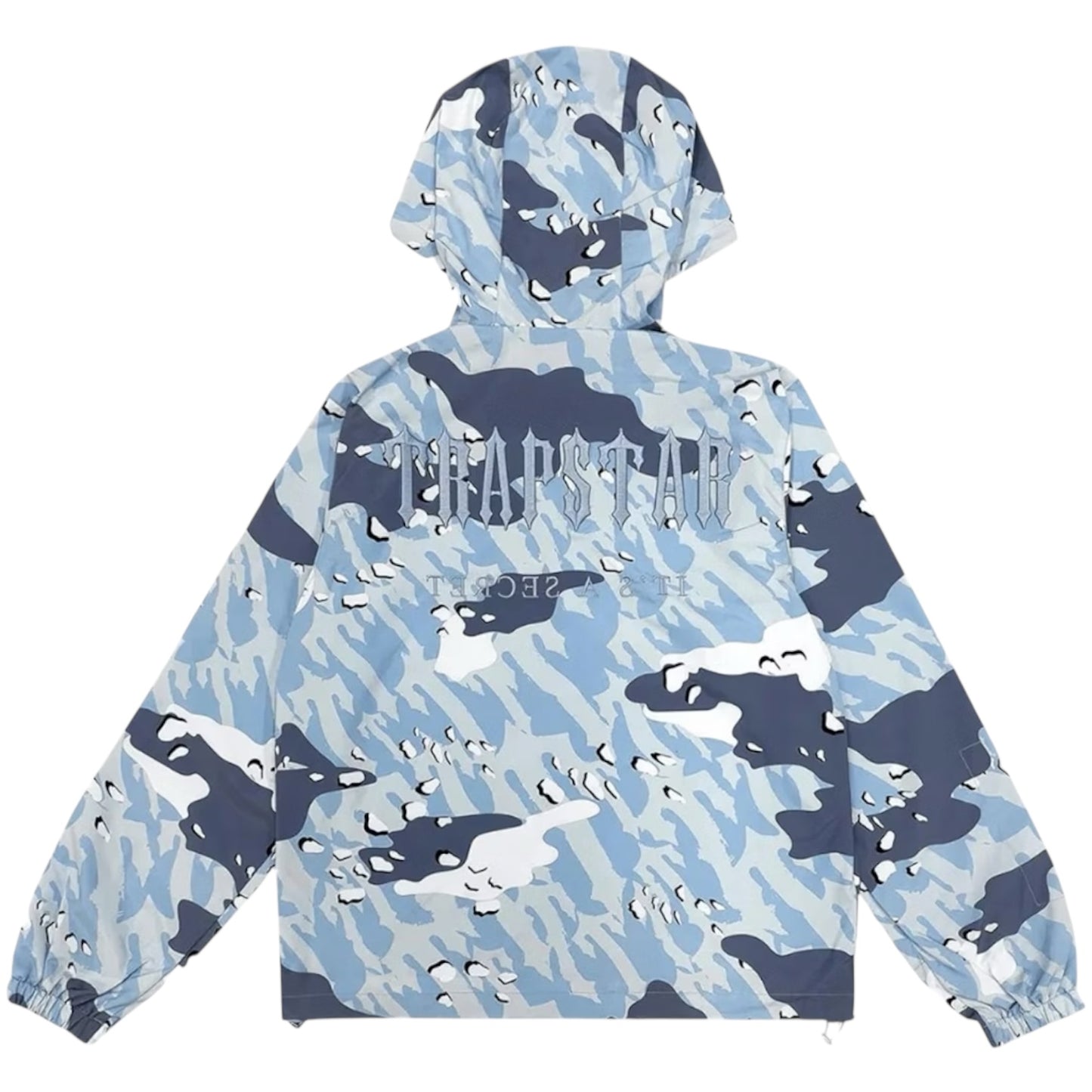 Trapstar Decoded Windbreaker Ice Blue Camo