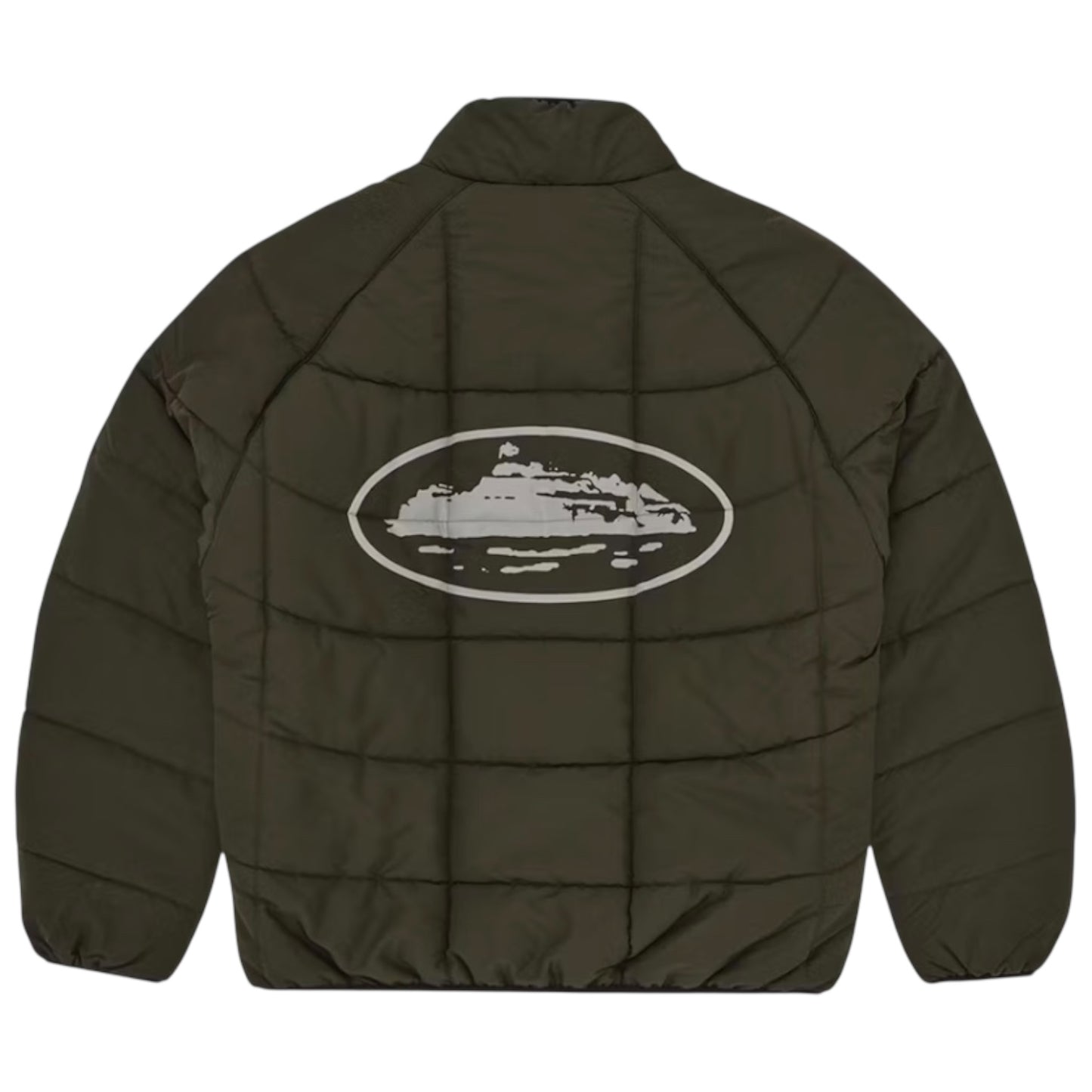 Corteiz Bellic Insulated Jacket Olive Green