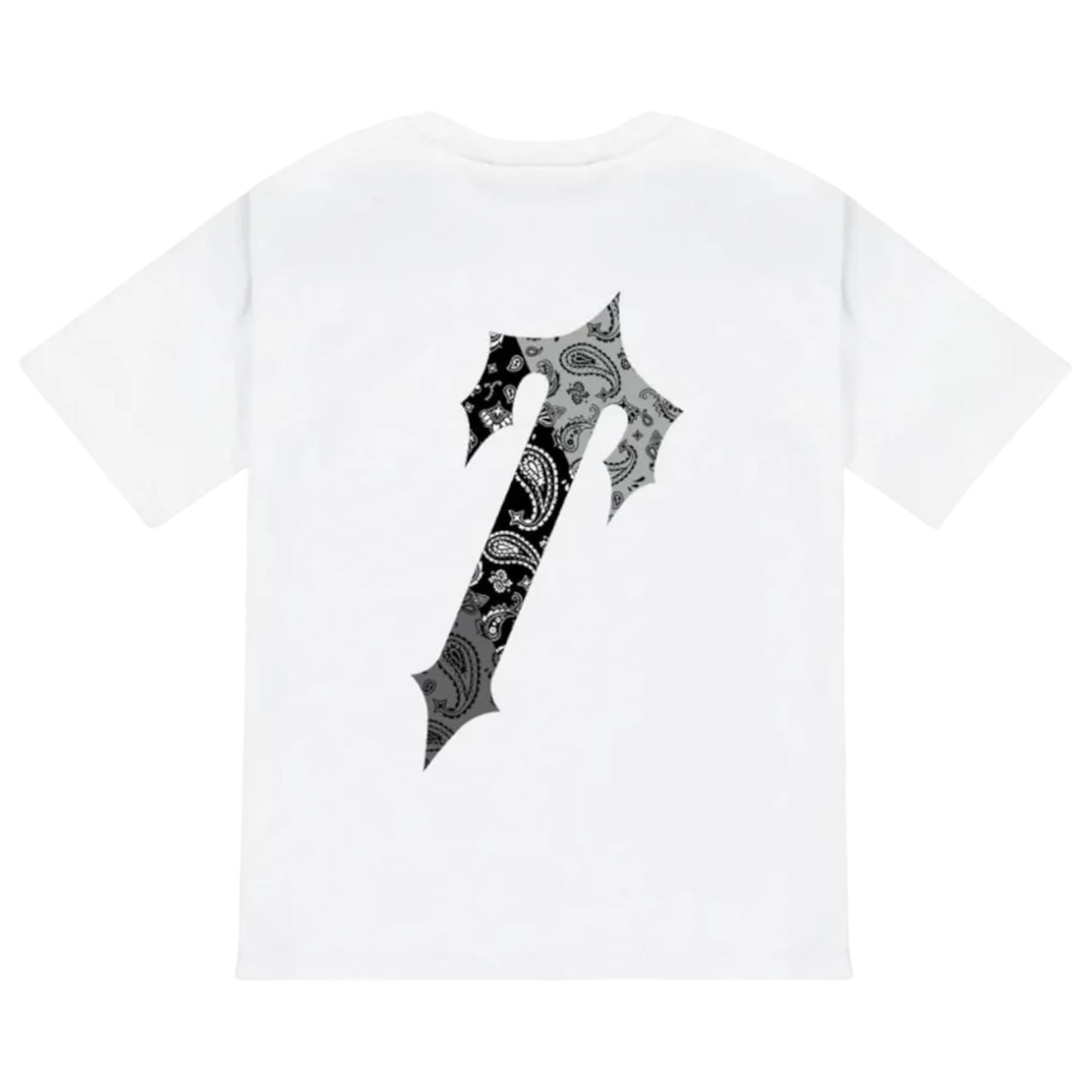 Trapstar Irongate Paisley Monochrome T-Shirt