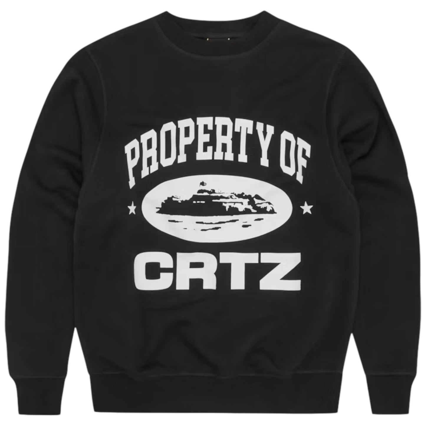 Corteiz P.O.C Sweatshirt Black/White