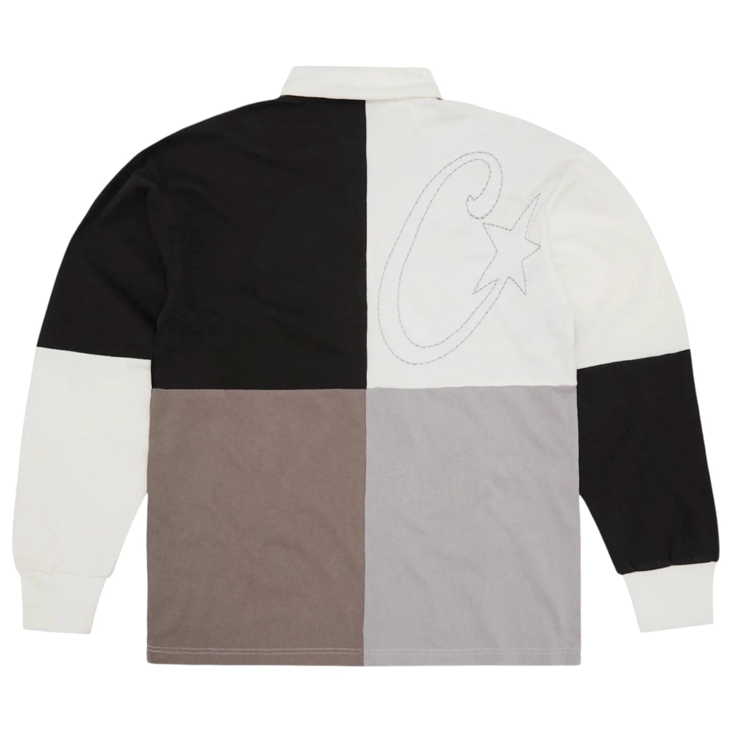 Corteiz Rugby Shirt Greyscale