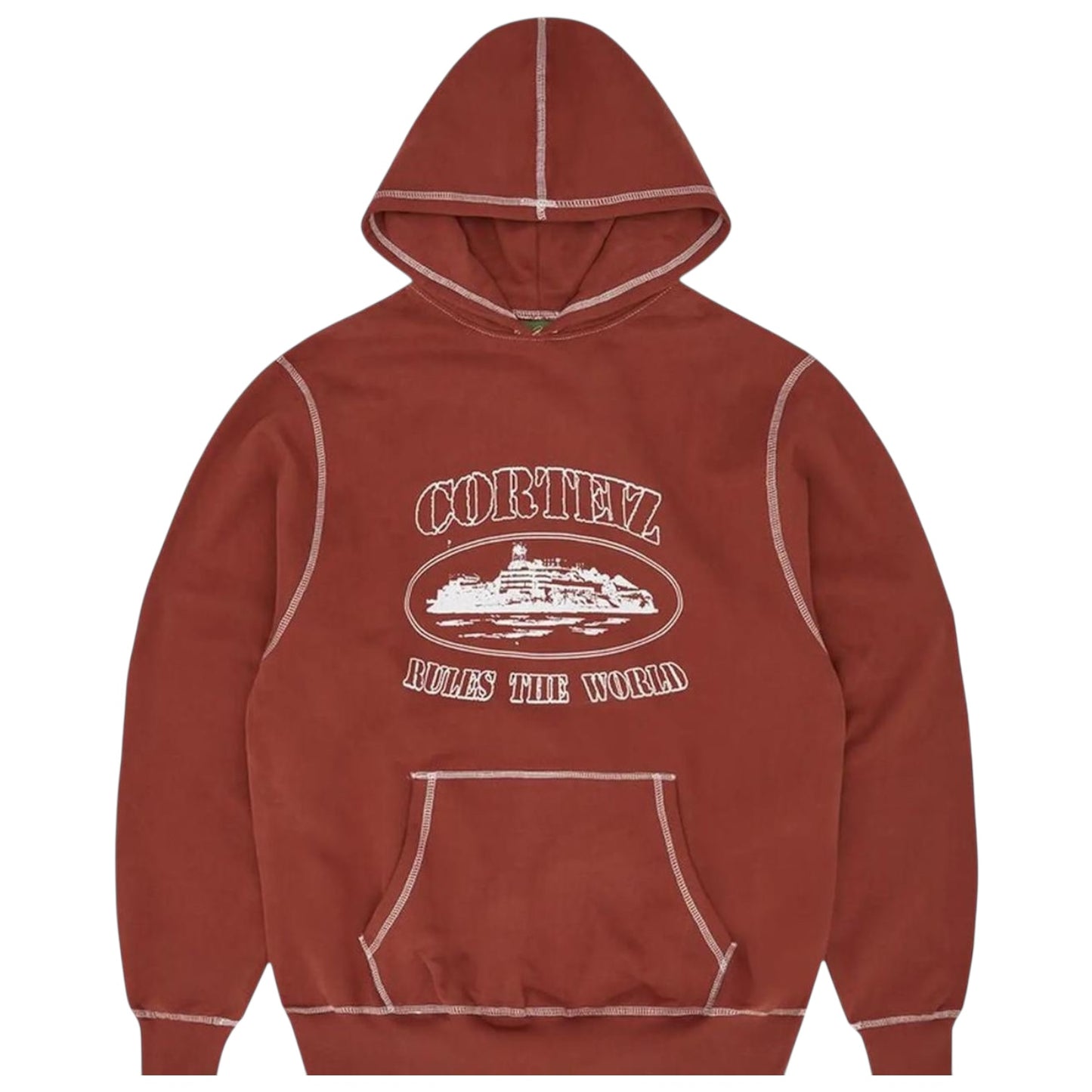 Corteiz Alcatraz Superior Tracksuit Rust