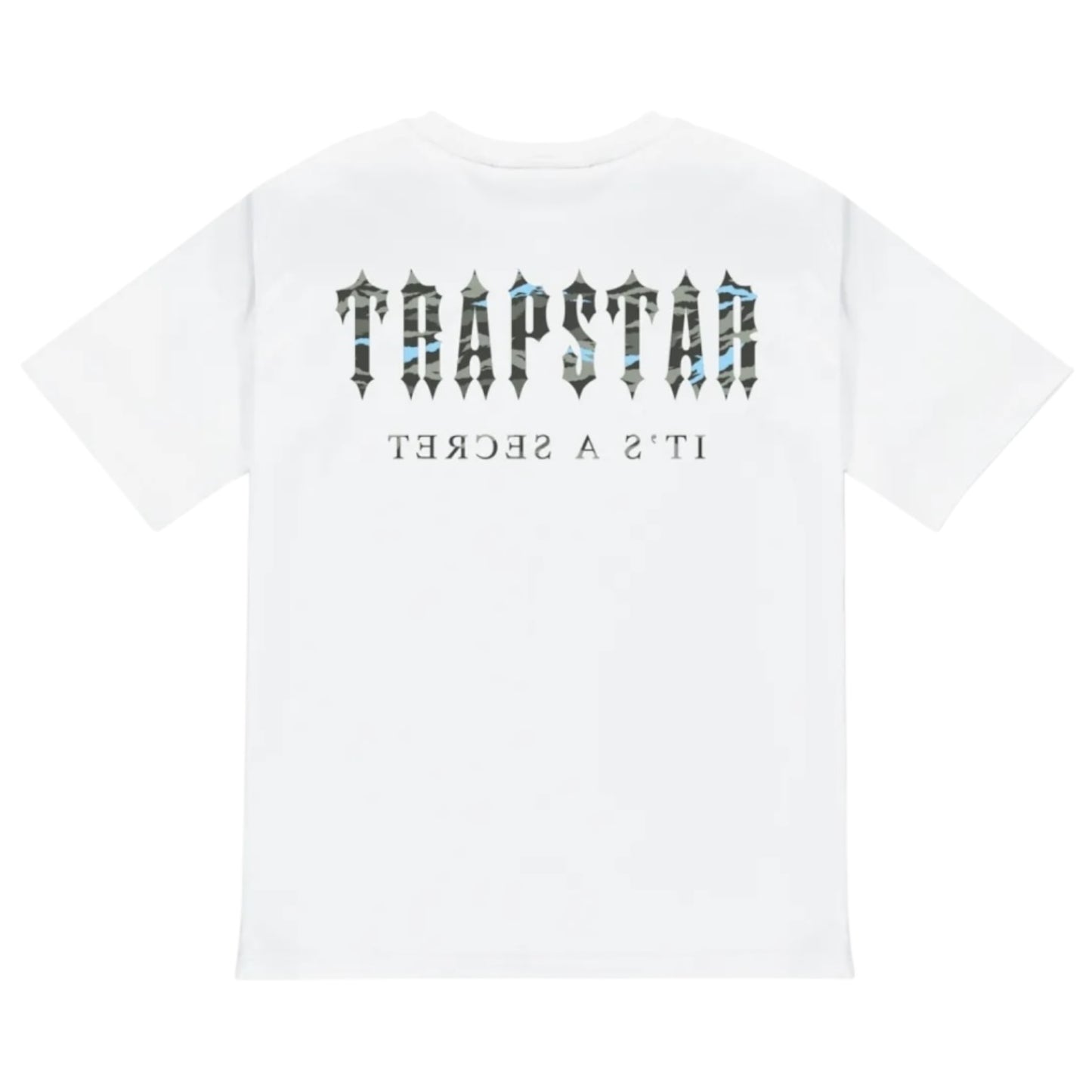 Trapstar Decoded All Terrain T-Shirt Camo Blue