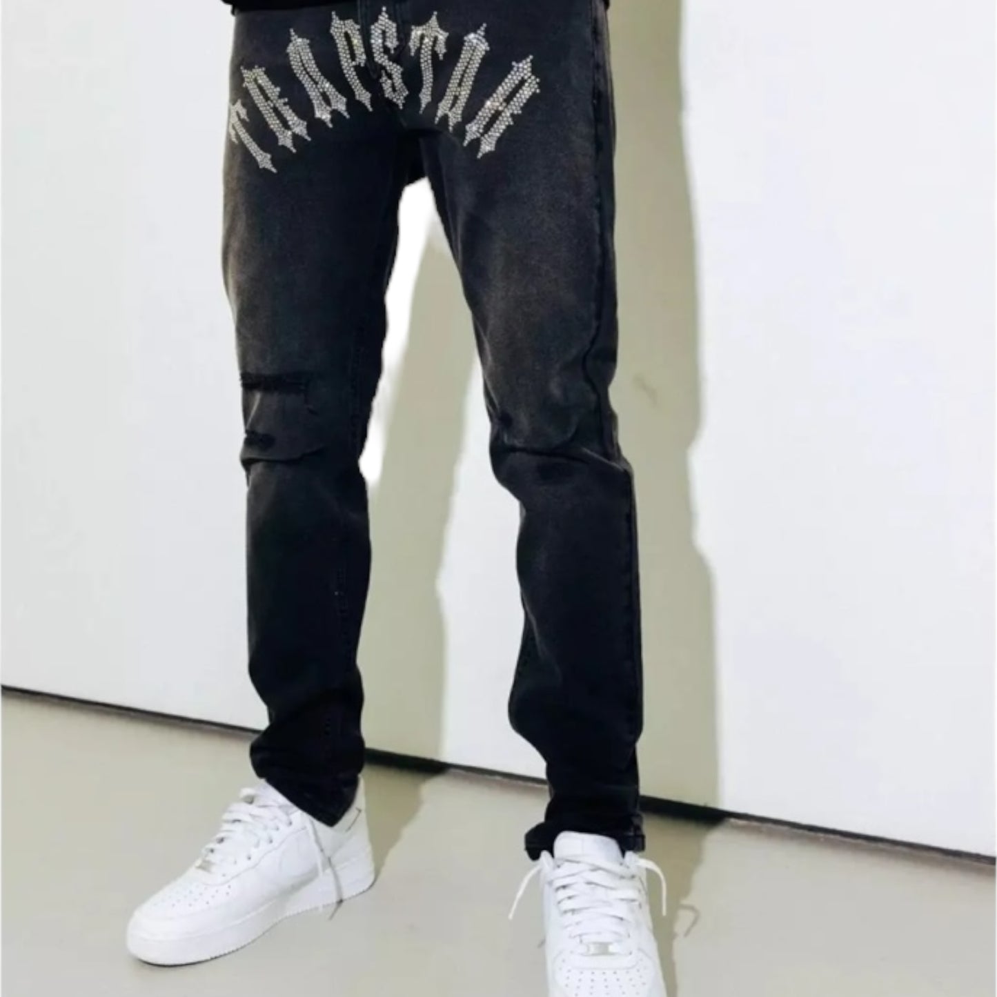 Trapstar Diamante Arch Jeans Grey