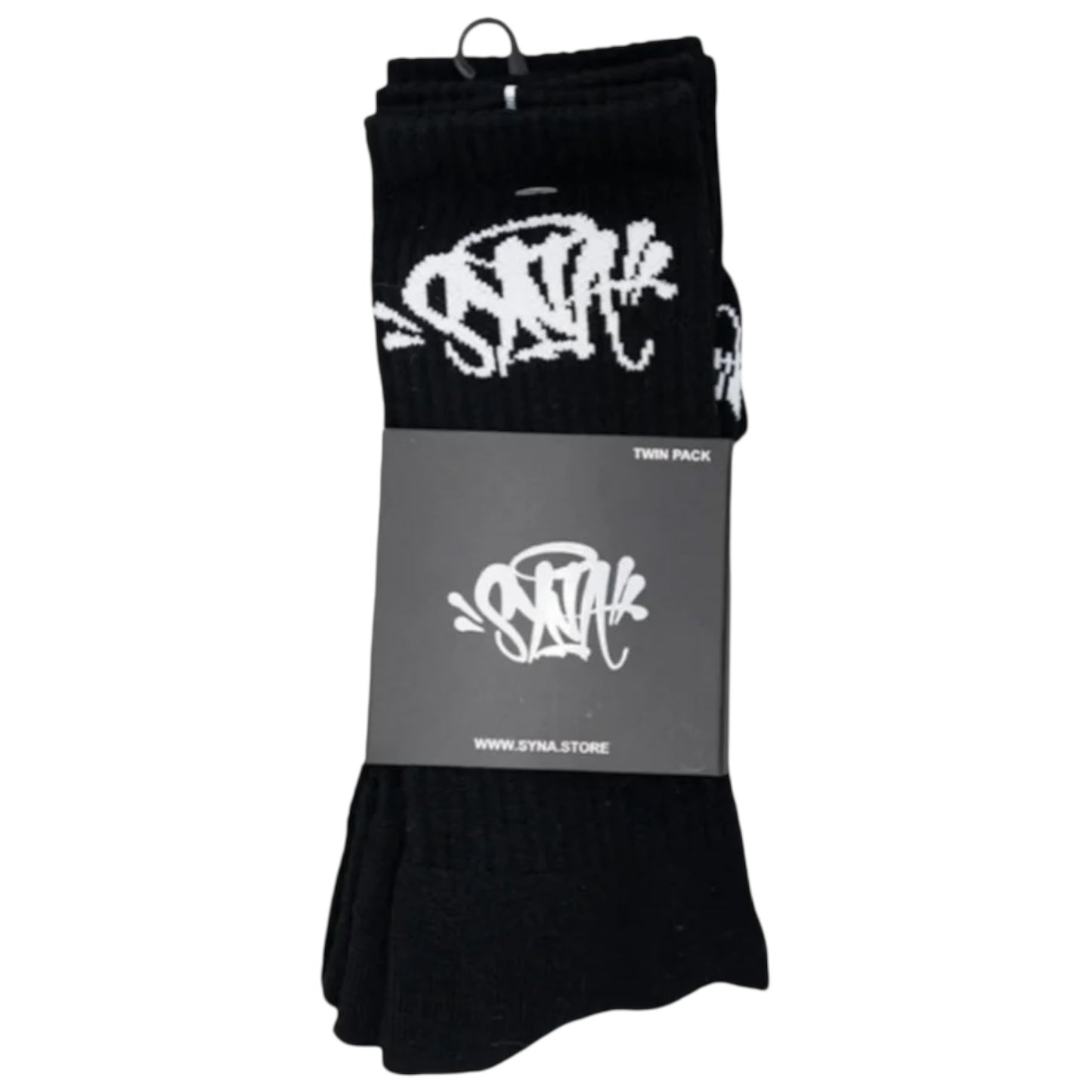 Syna World Socks Twin Pack Black/White