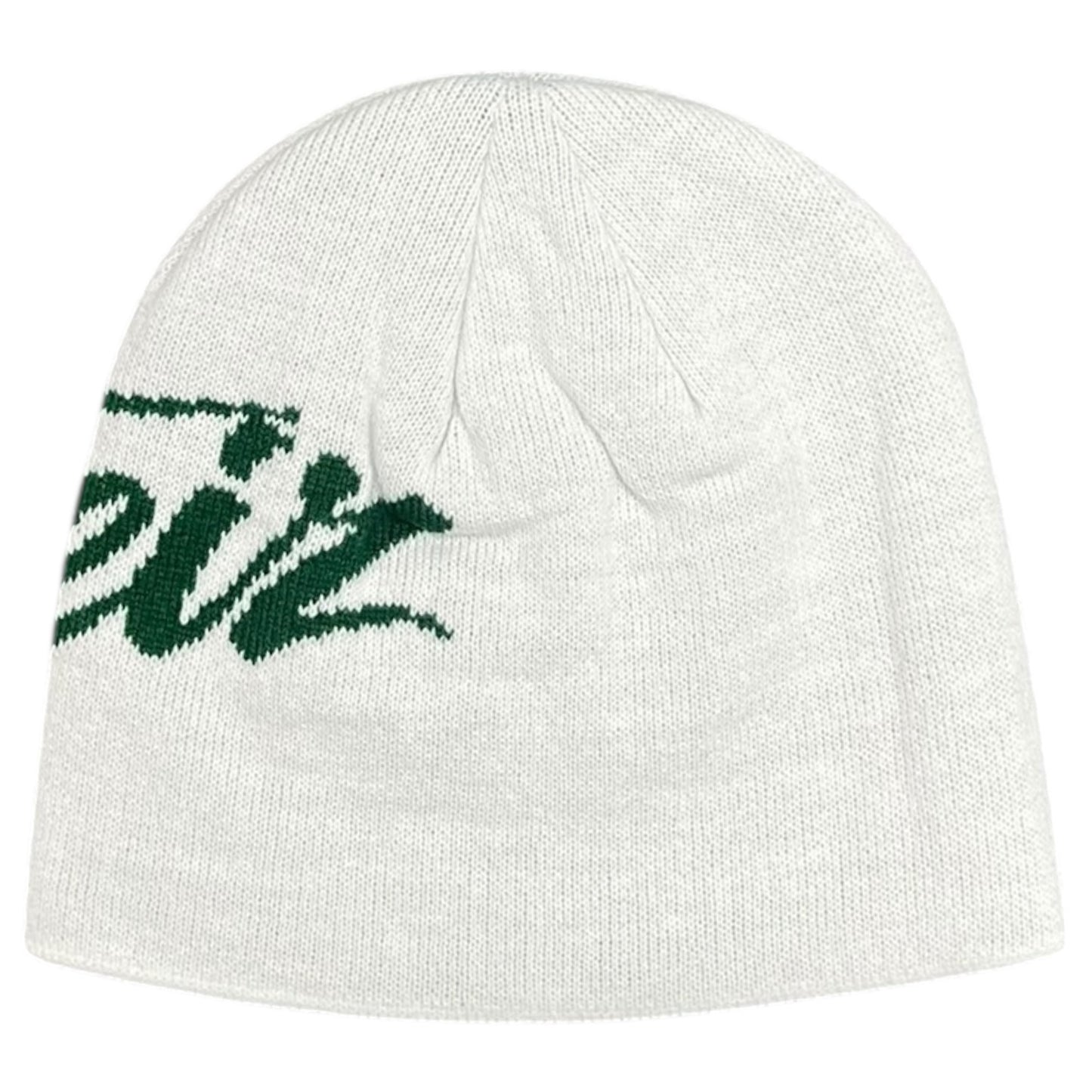 Corteiz OG Strike Skully Beanie White