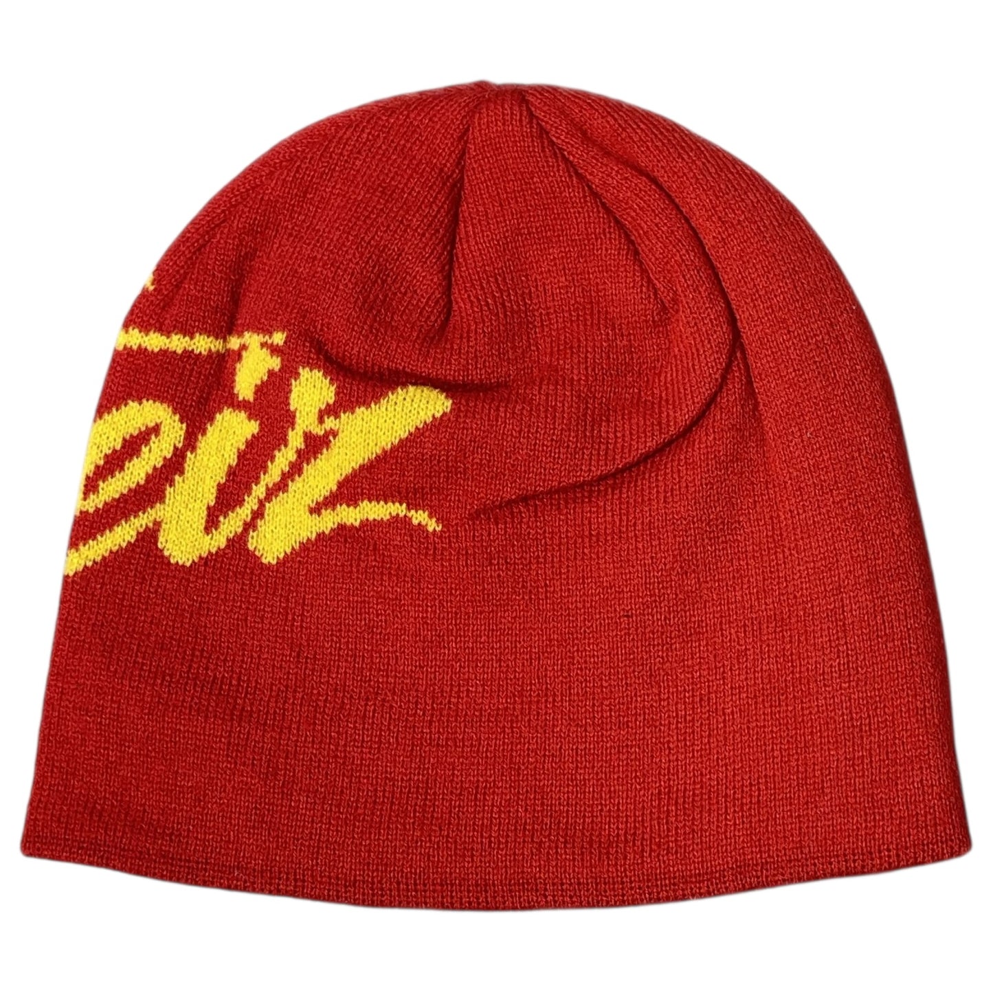 Corteiz OG Strike Skully Beanie Red