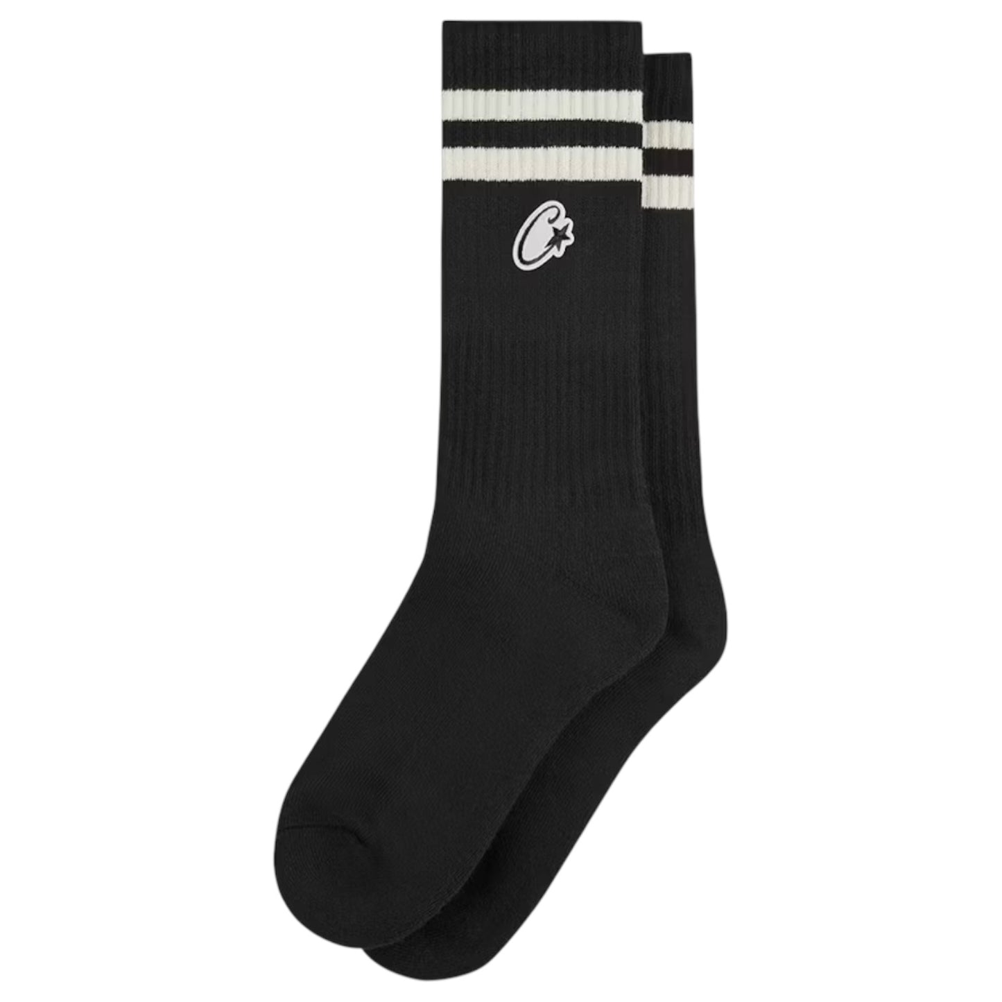Corteiz Patch Socks Black