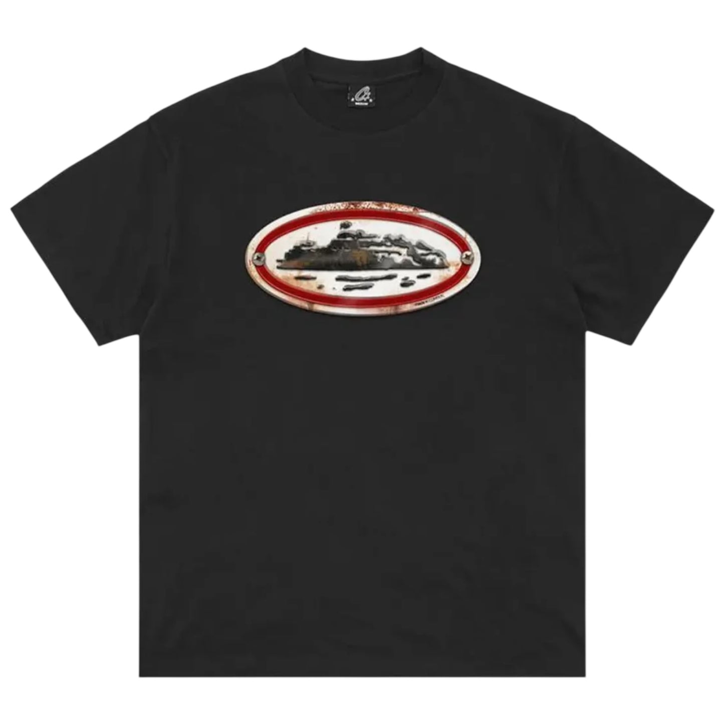 Corteiz Rusty Alcatraz T-Shirt Black