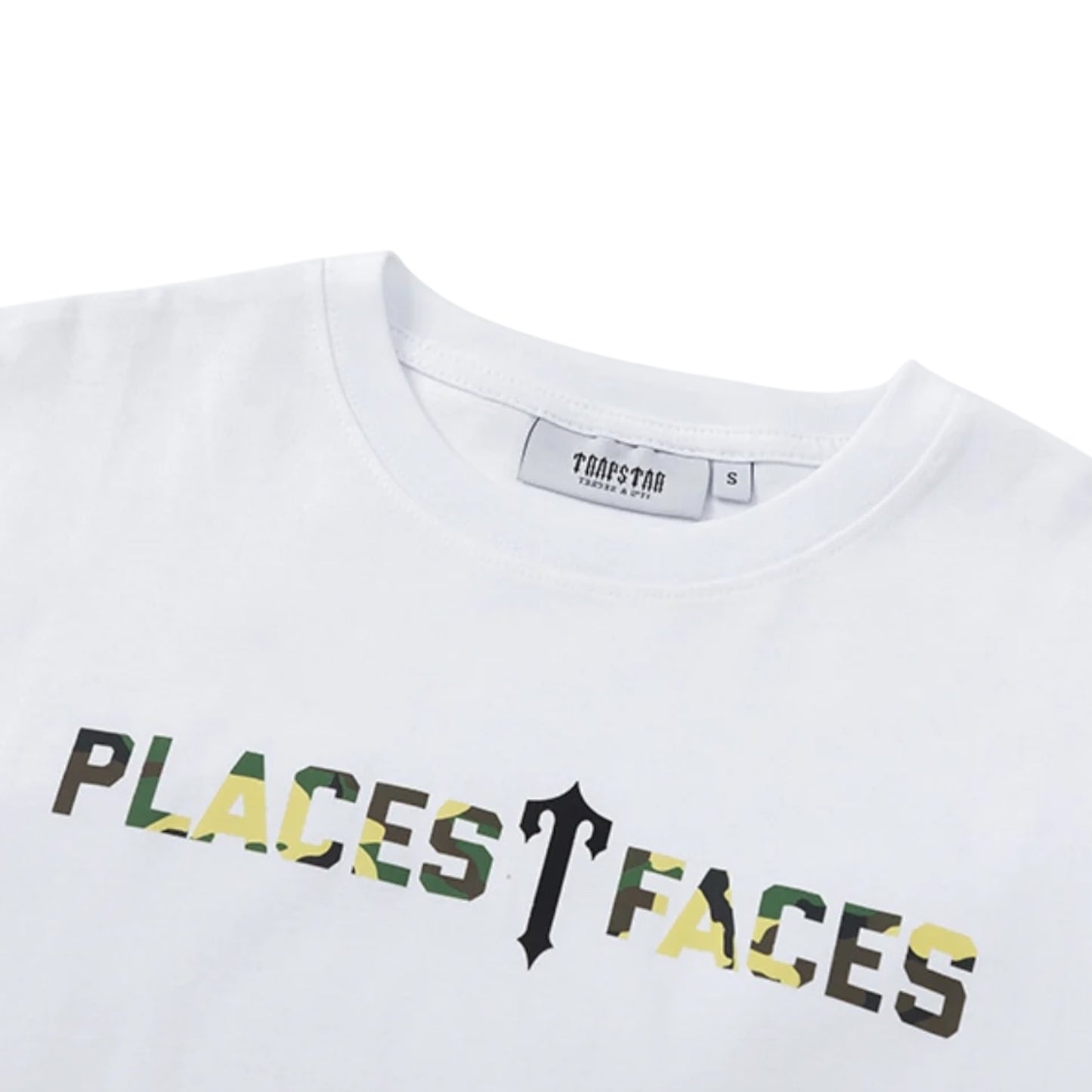 Trapstar X Places+Faces T-Shirt White Camo