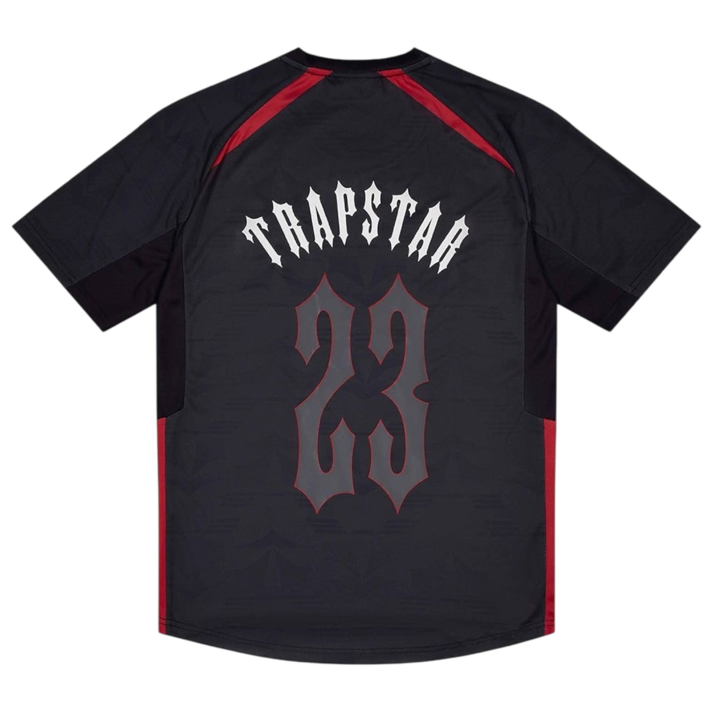 Trapstar Irongate Football Jersey Black/Red