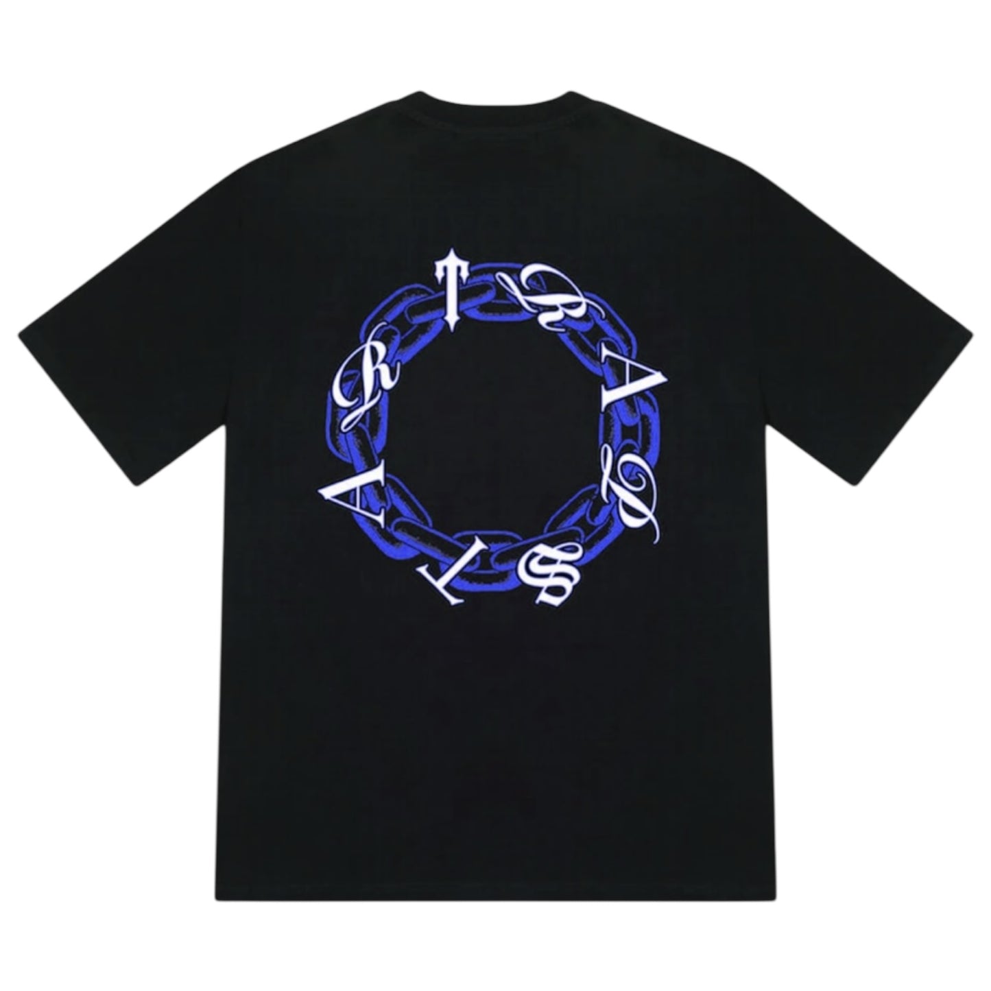 Trapstar Chain Script T-Shirt Black/Blue