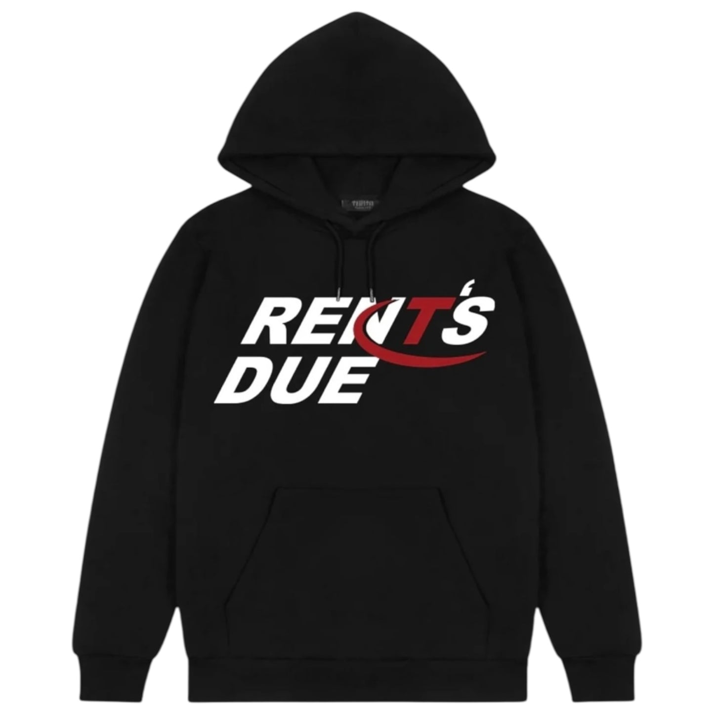 Trapstar X Nemzzz Rent’s Due Hoodie Black