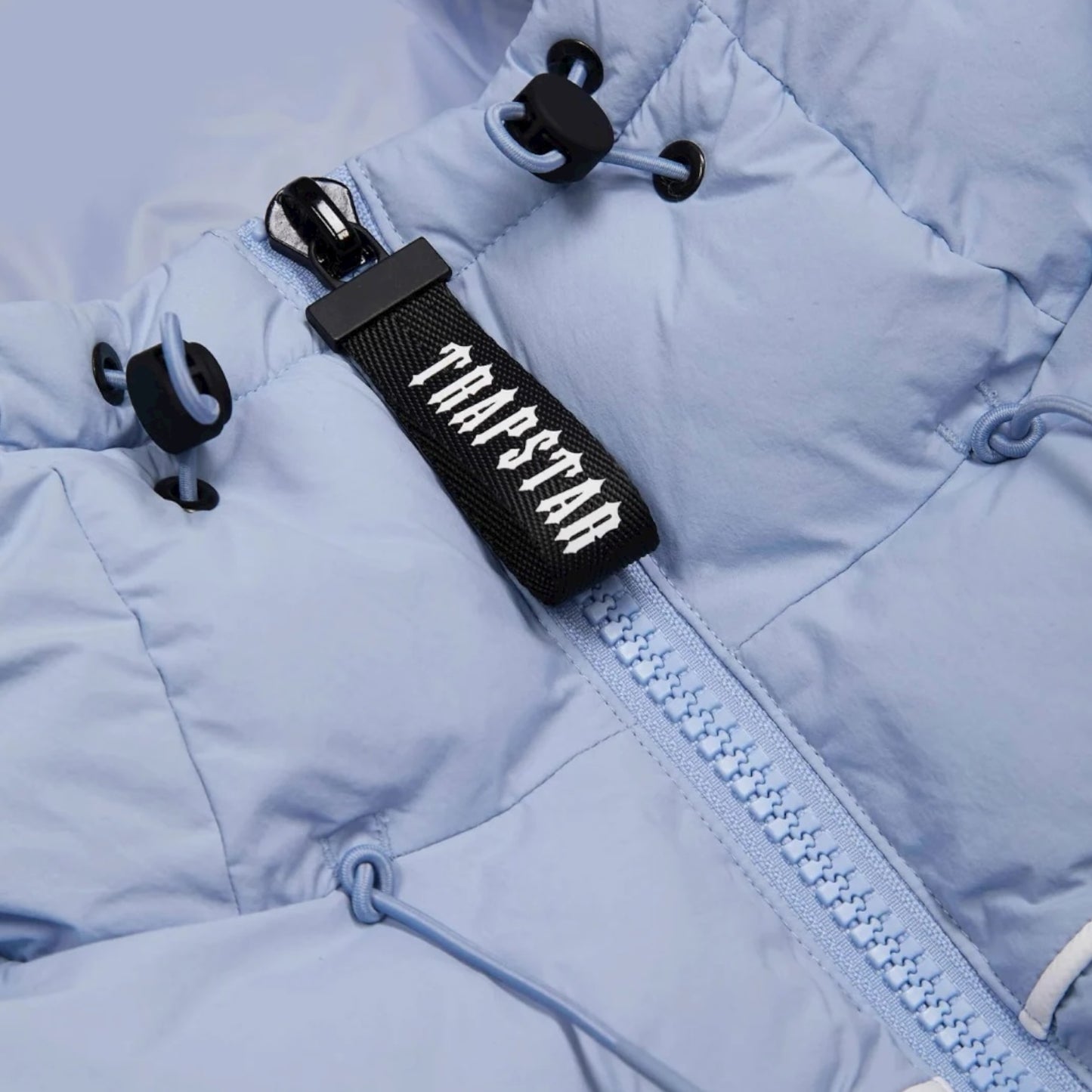 Trapstar Irongate Arch Piping Puffer Jacket Ice Blue