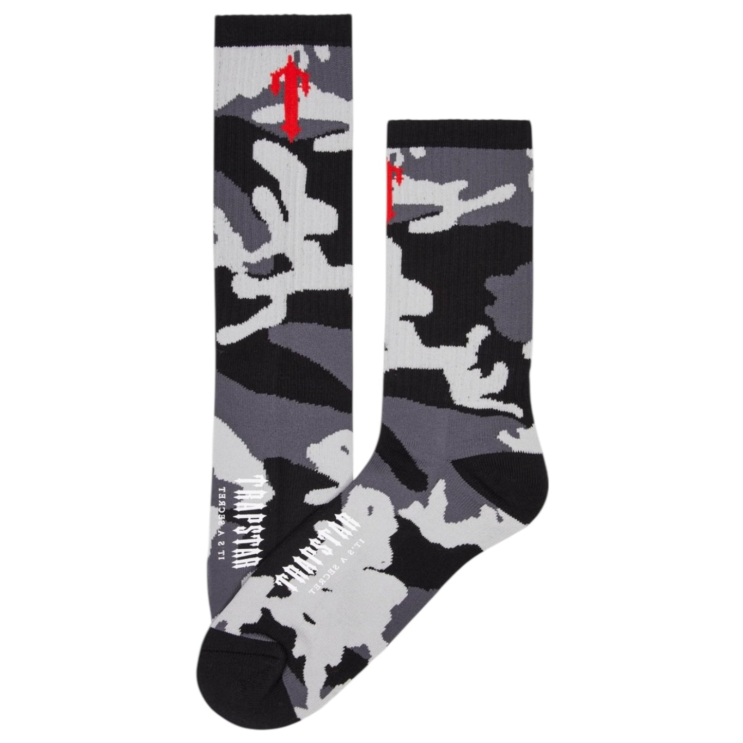 Trapstar Irongate T Socks 3 Pack Black/Camo/White