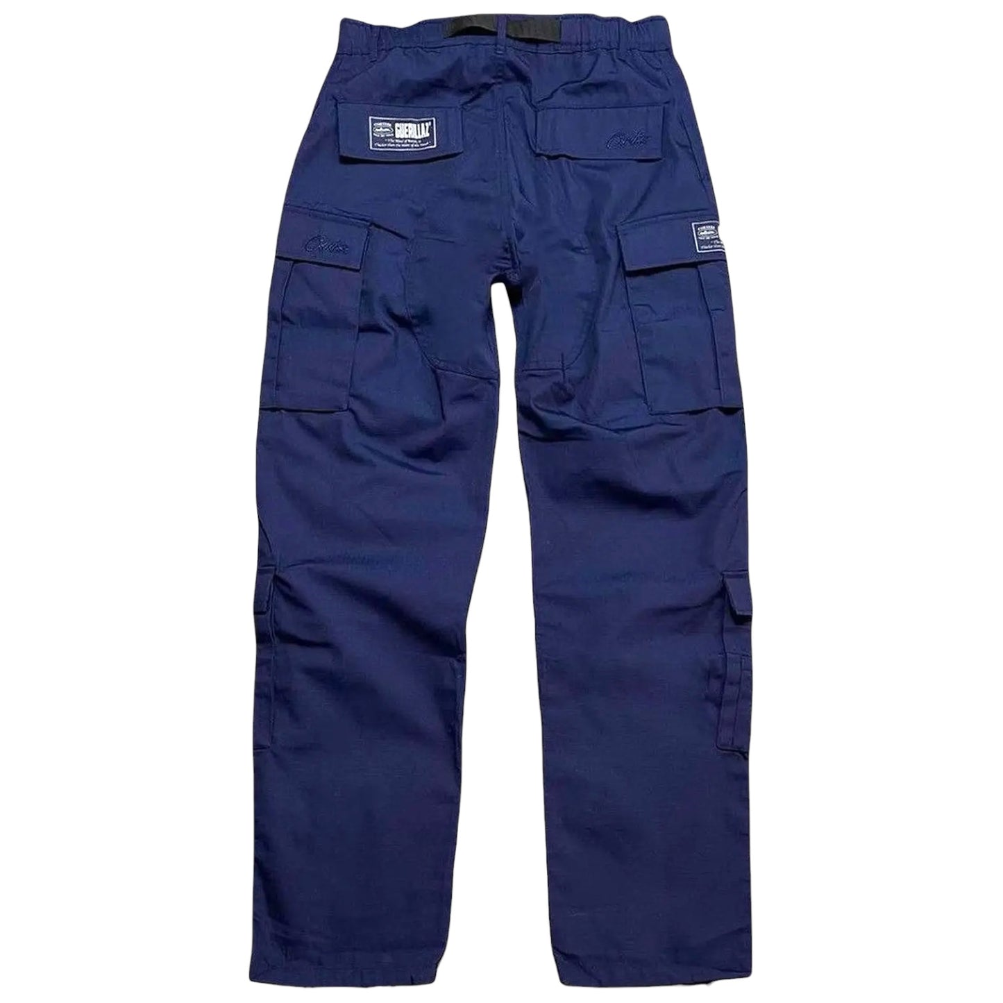 Corteiz Guerillaz Cargo Pants Navy