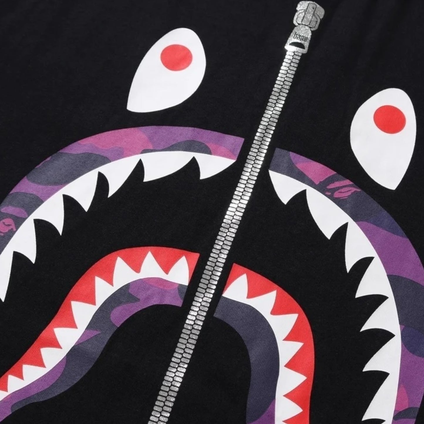 Bape Camo Shark Long Sleeve T-Shirt