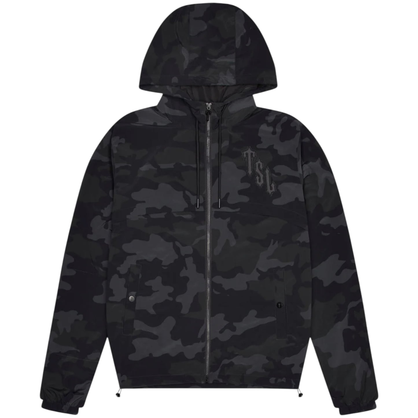 Trapstar Reflective Shooters Windbreaker Camo Black