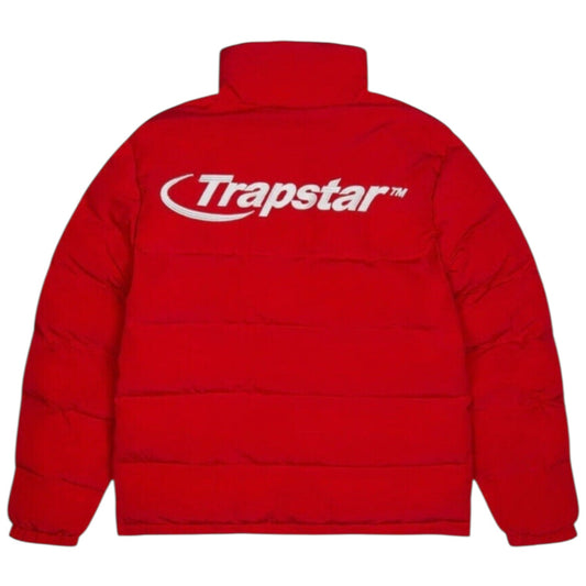 Trapstar Hyperdrive Ripstop Puffer Jacket Red
