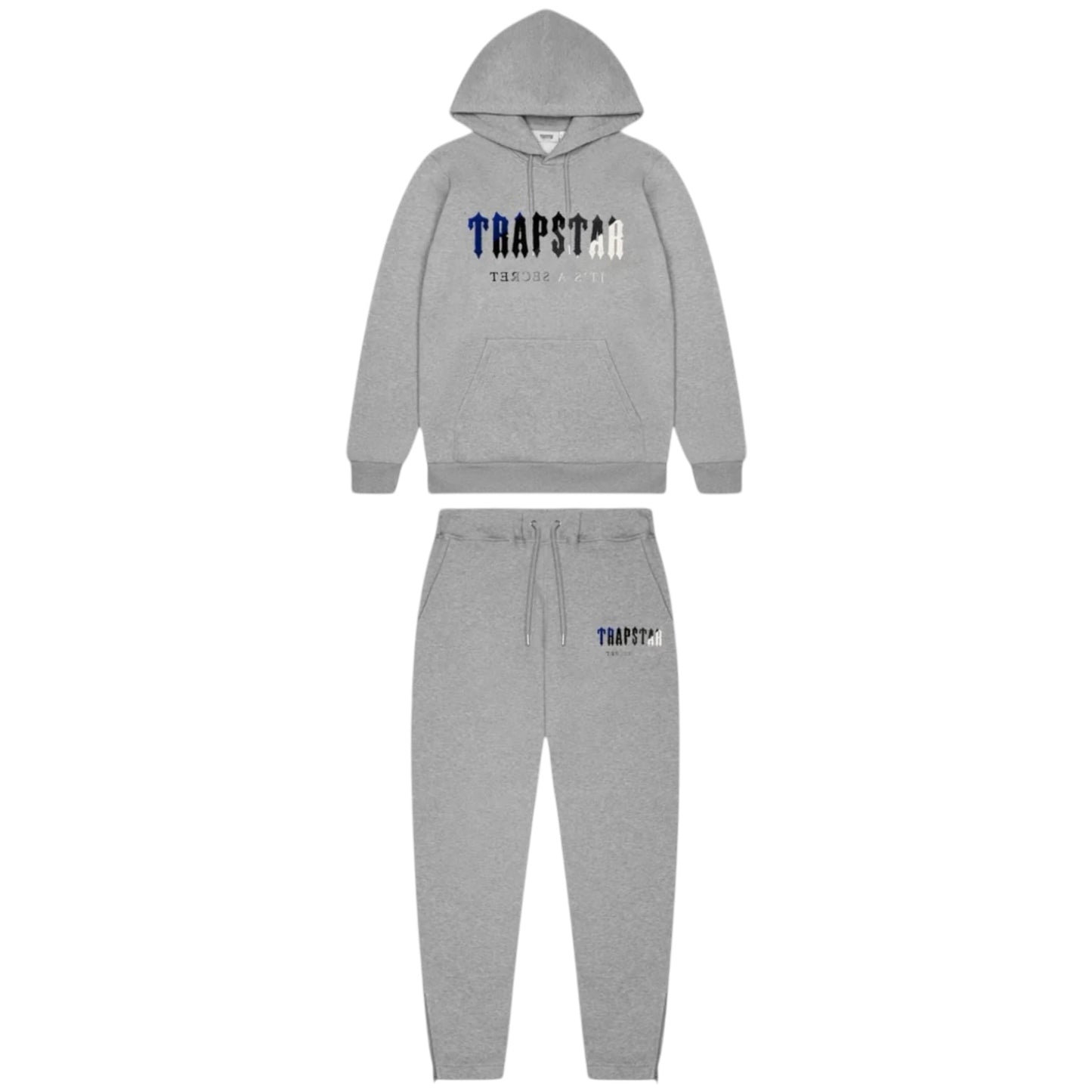 Trapstar Irongate Chenille Decoded Tracksuit Grey Ice Edition 2.0