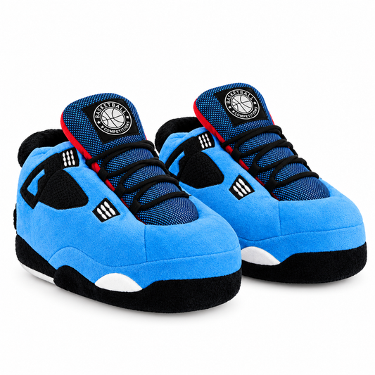 Jordan 4 Slippers UNC Blue
