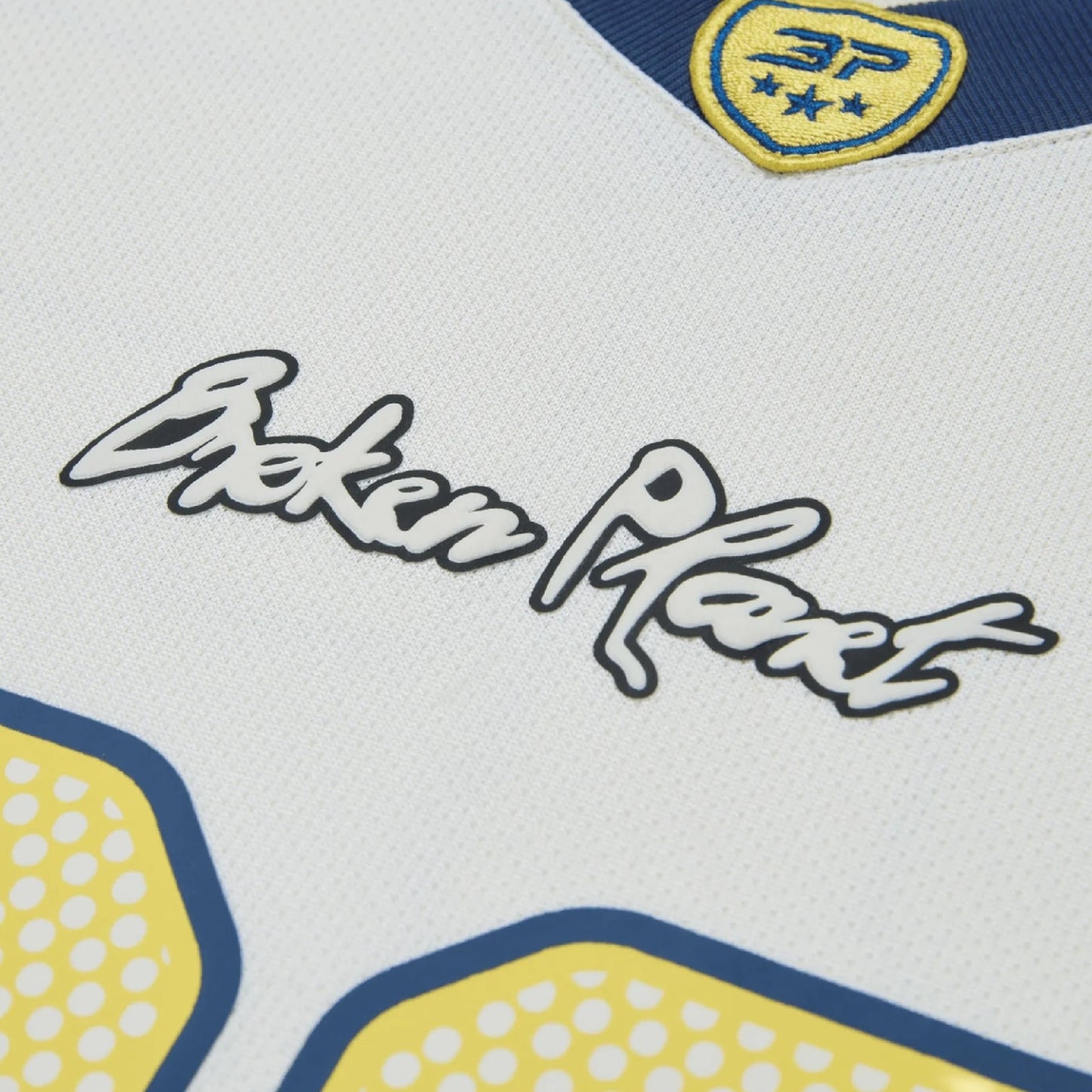 Broken Planet Football Jersey White/Navy