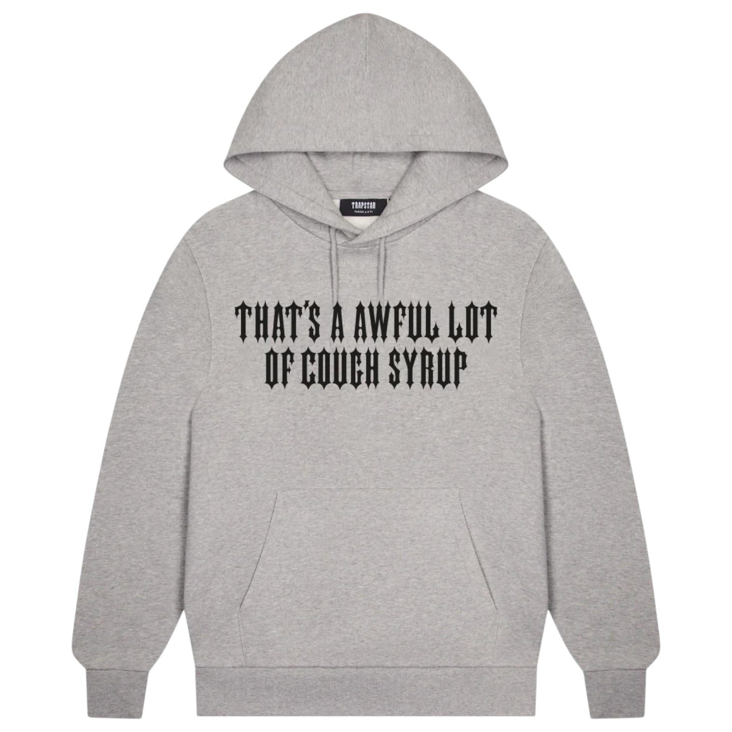 Trapstar X Cough Syrup Classic Hoodie Grey
