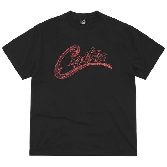 Corteiz Dragon Allstarz T-Shirt Black
