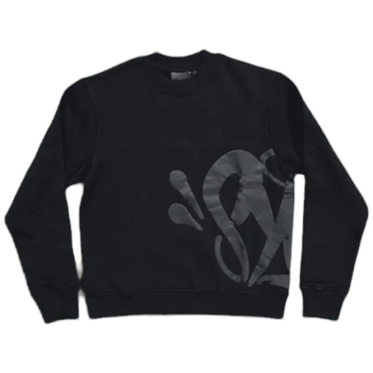 Syna World OG Logo Crew Sweatshirt Black