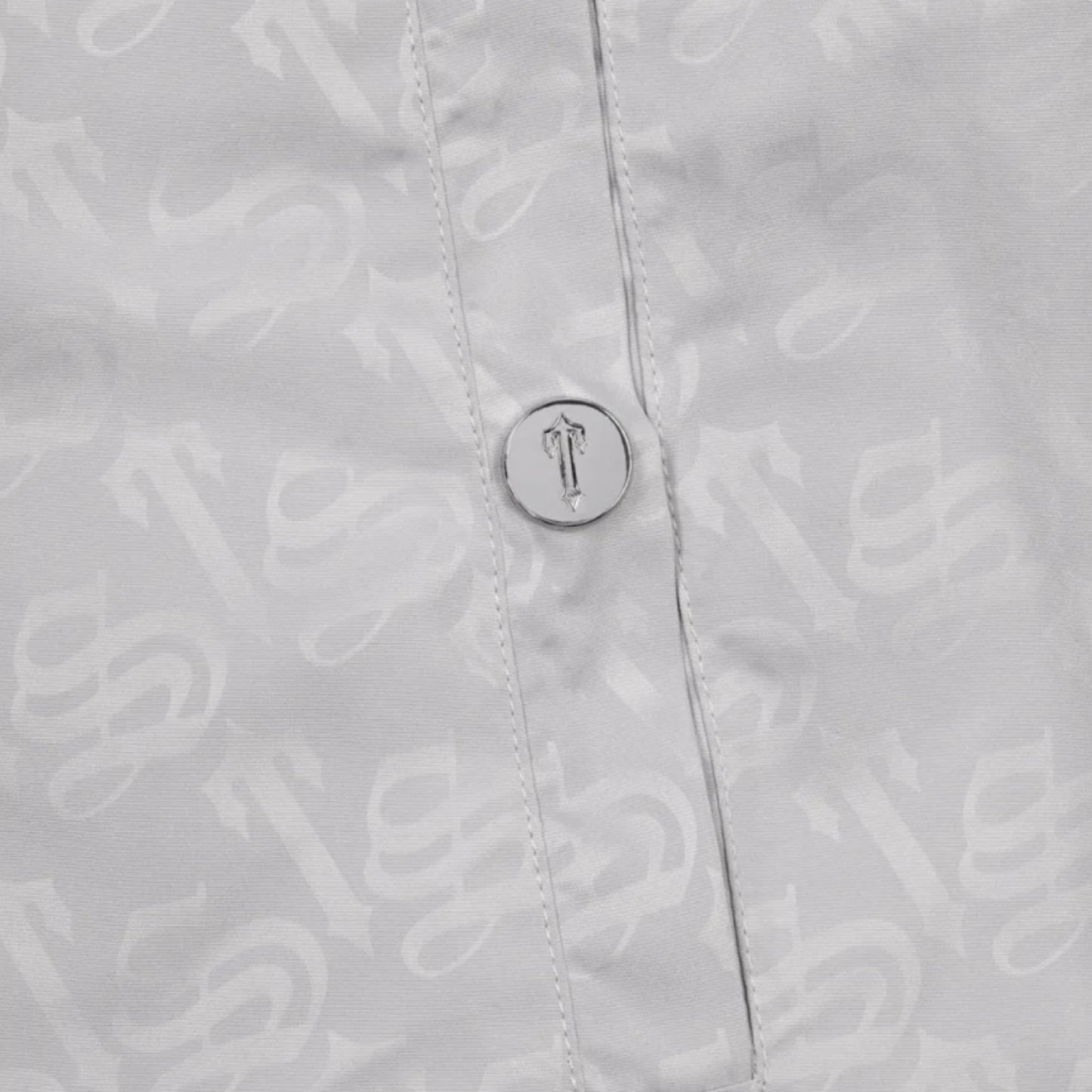 Trapstar Womens Monogram Windbreaker Silver