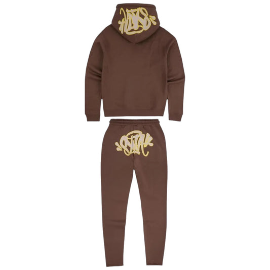 Syna World OG Logo Tracksuit Brown