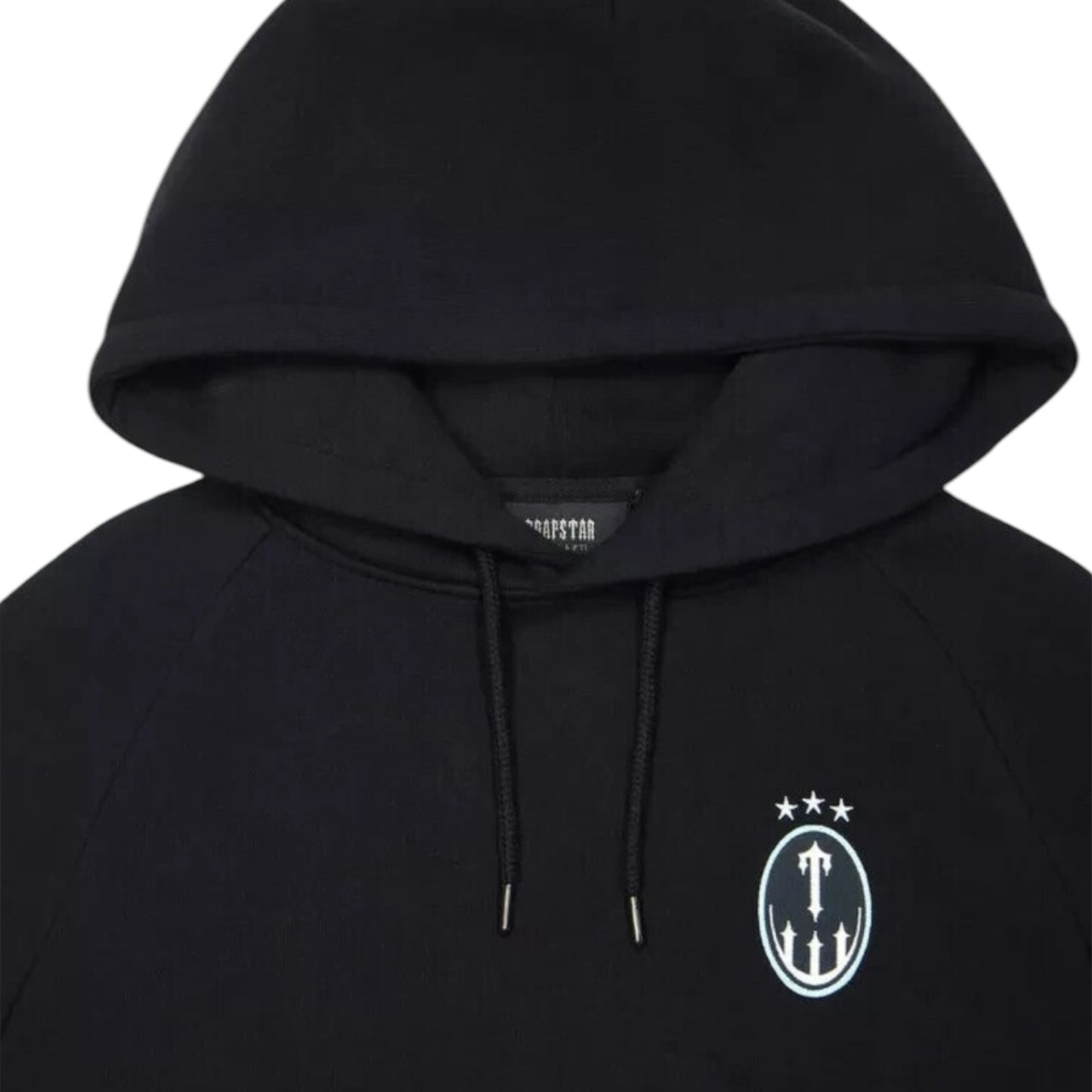 Trapstar Irongate Arch Gradient Hoodie Shorts Set Black/Blue