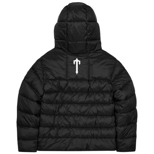Trapstar It’s A Secret Hooded Puffer Jacket Black/White
