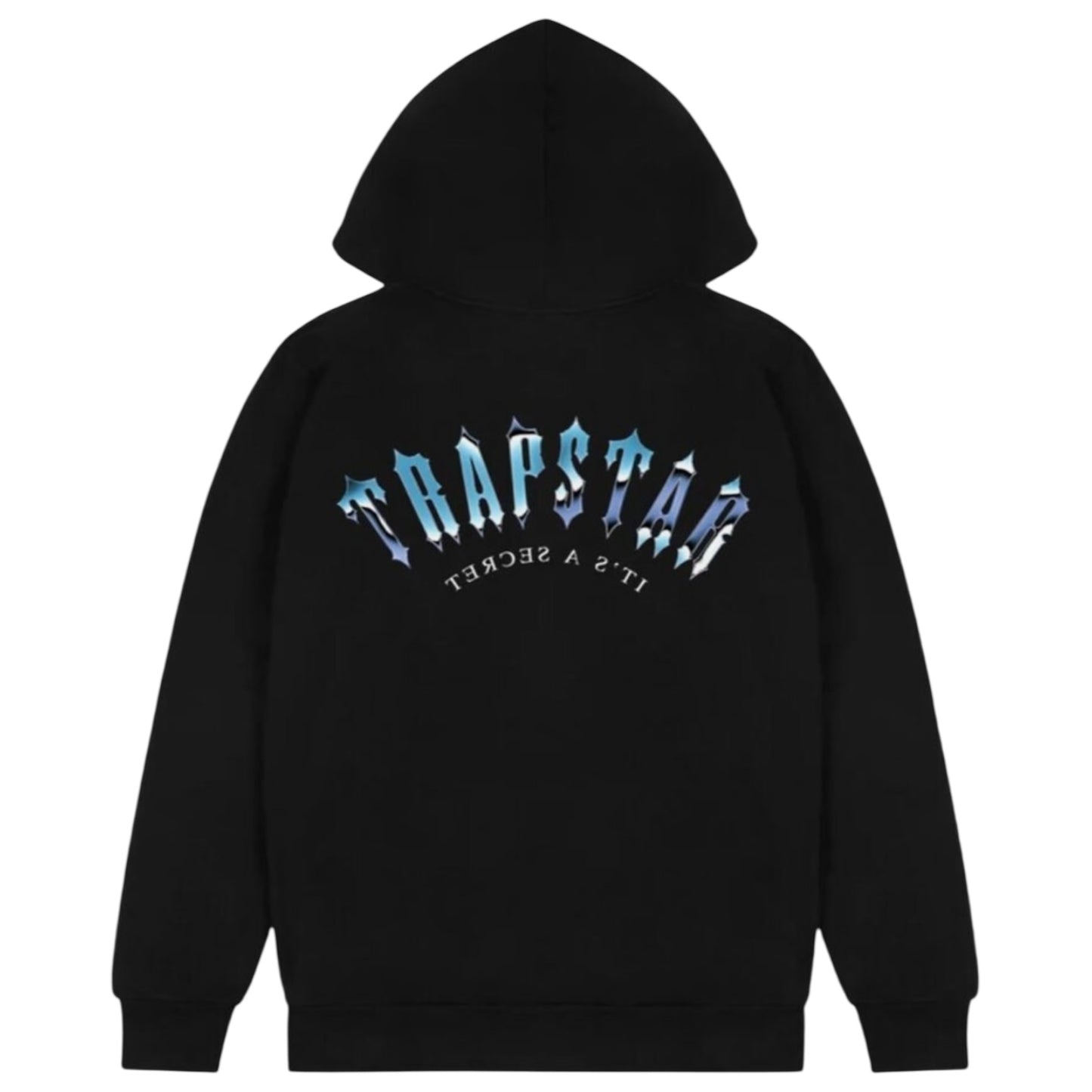 Trapstar Irongate Arch It’s A Secret Hoodie Black/Chrome