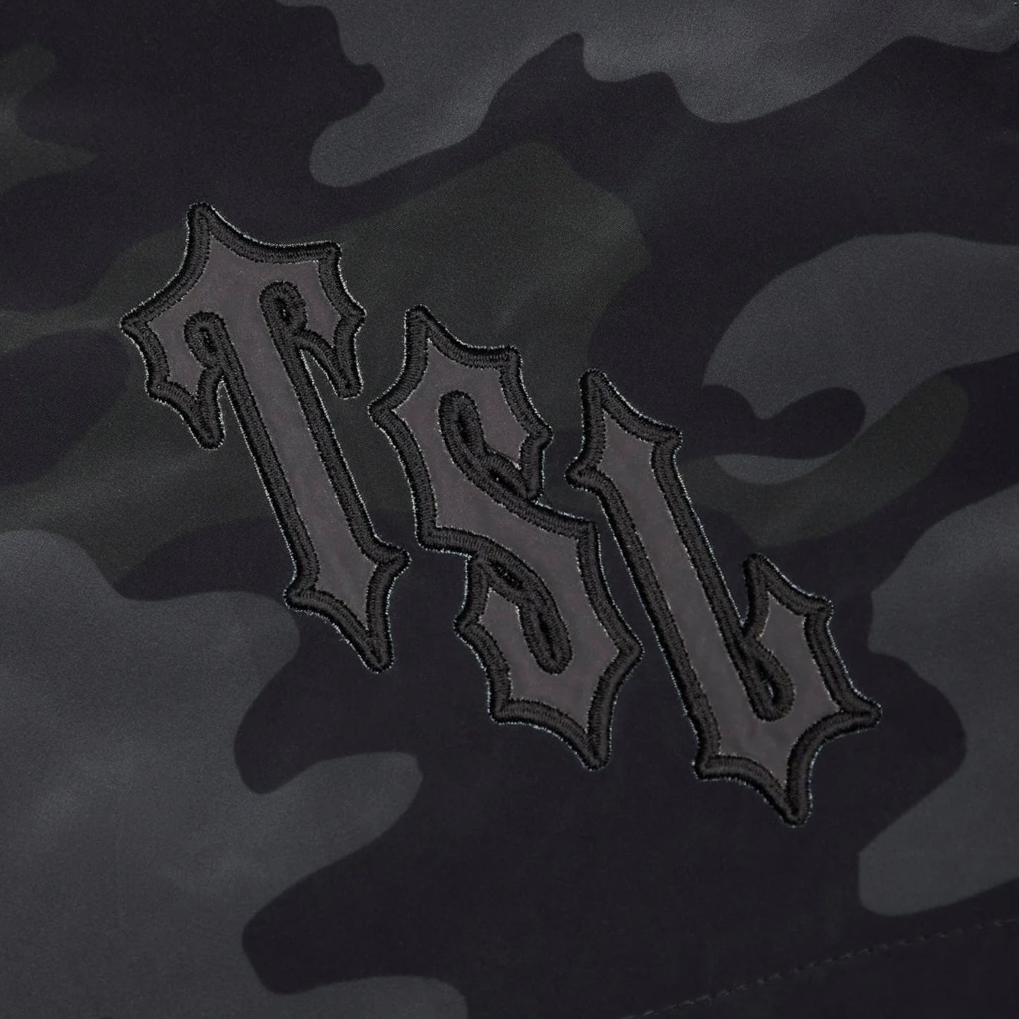 Trapstar Reflective Shooters Windbreaker Camo Black