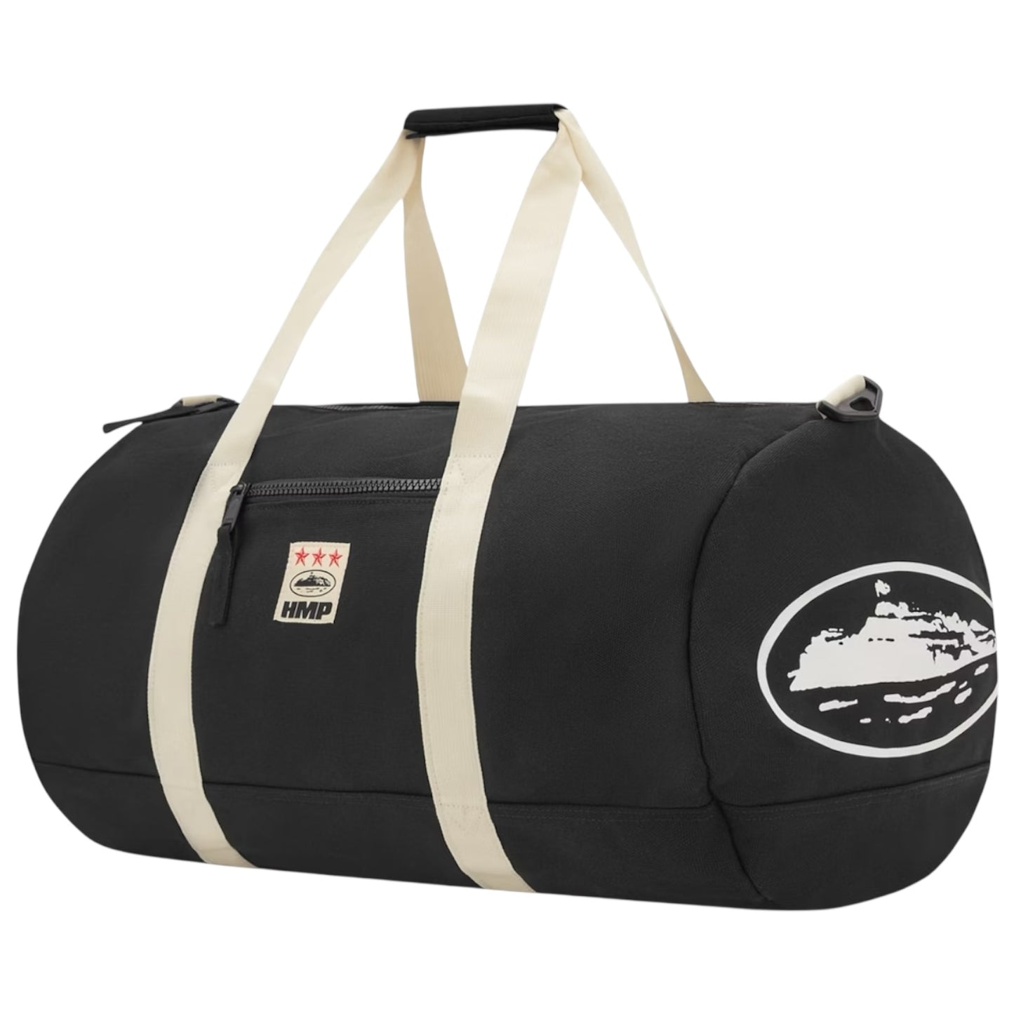 Corteiz HMP Duffle Bag Black/White