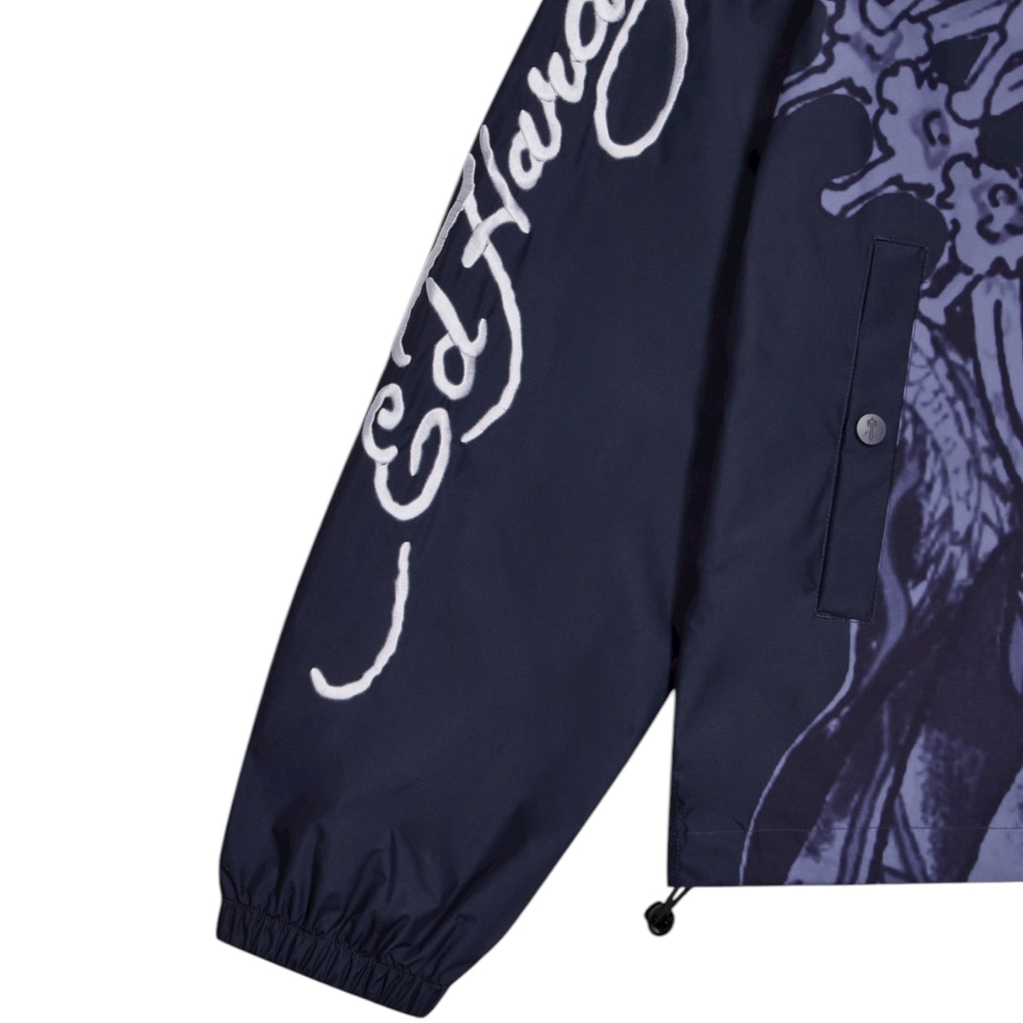 Trapstar X Ed Hardy Geisha Windbreaker Purple