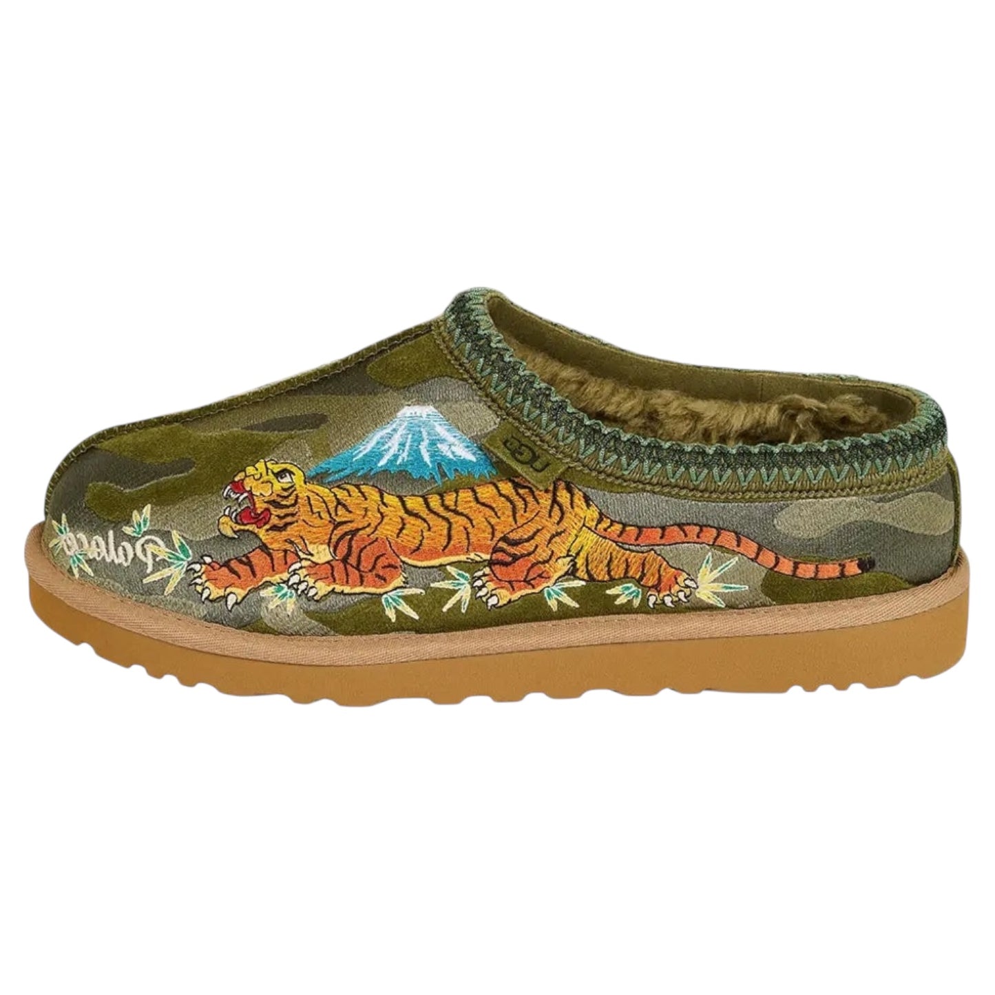 Palace X Ugg Tasman Slipper Burnt Olive