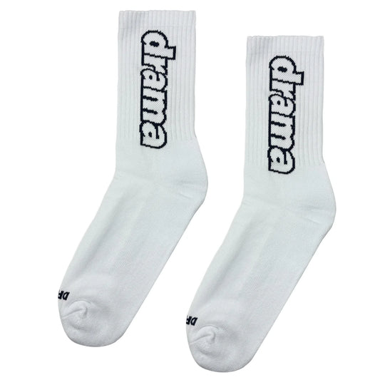 Drama Call Staple Socks White