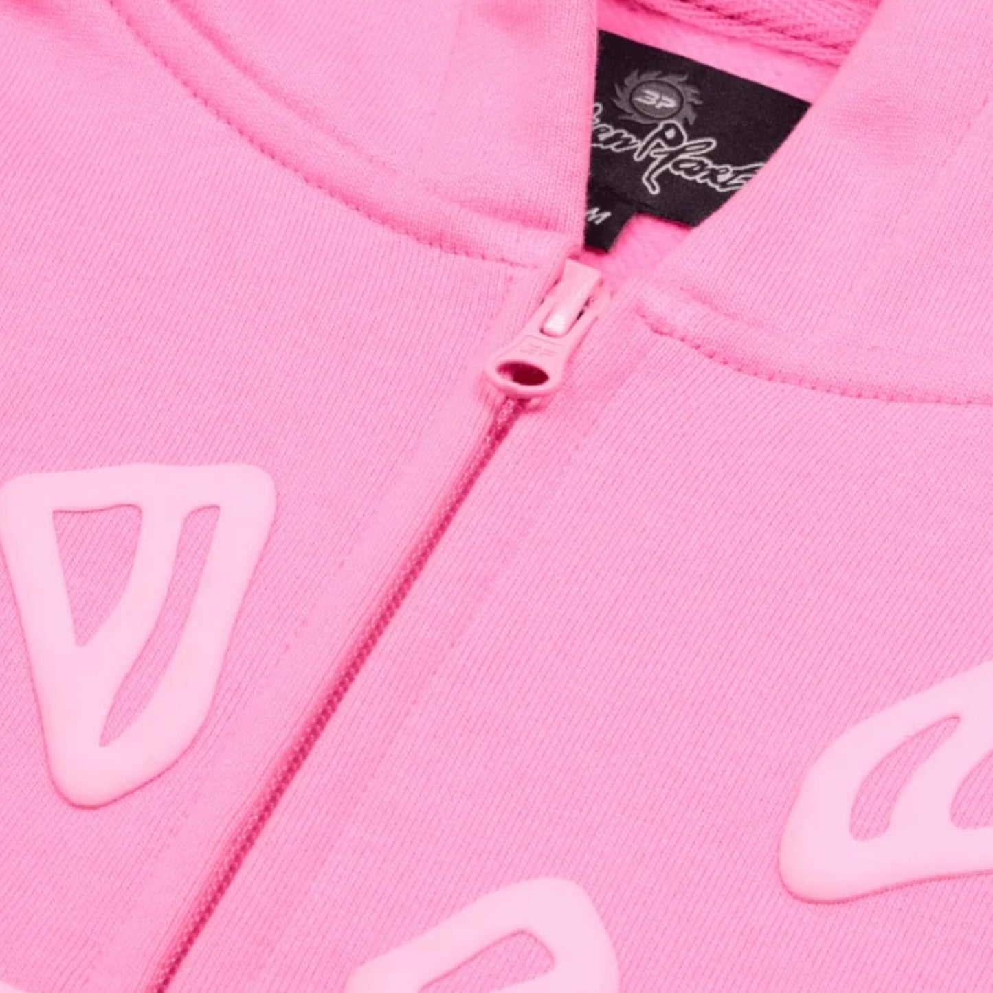 Broken Planet Zip Up Hoodie Candy Pink
