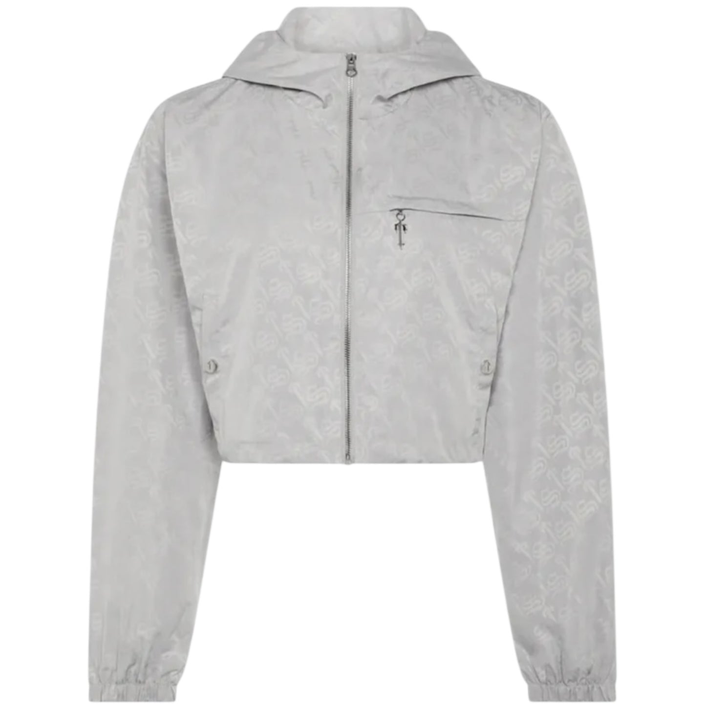 Trapstar Womens Monogram Windbreaker Silver