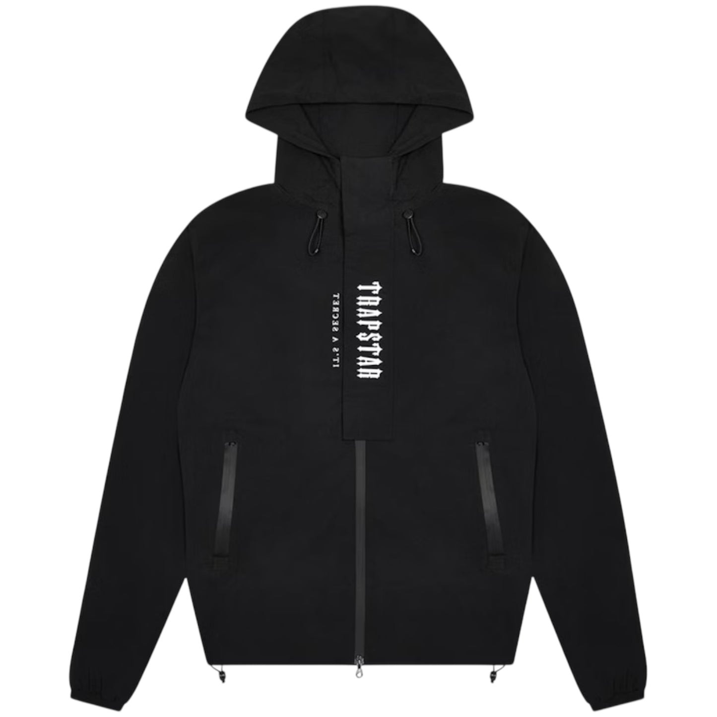 Trapstar Decoded Windbreaker Black/White