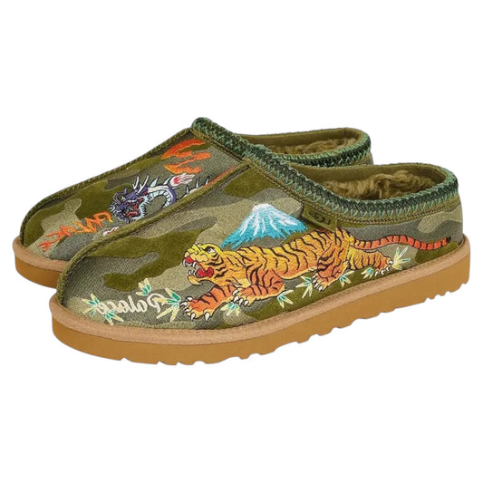 Palace X Ugg Tasman Slipper Burnt Olive