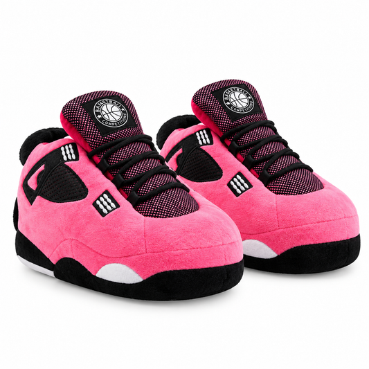 Jordan 4 Slippers Orchid Pink