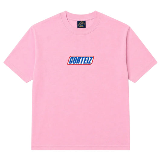 Corteiz Snickers T-Shirt Baby Pink