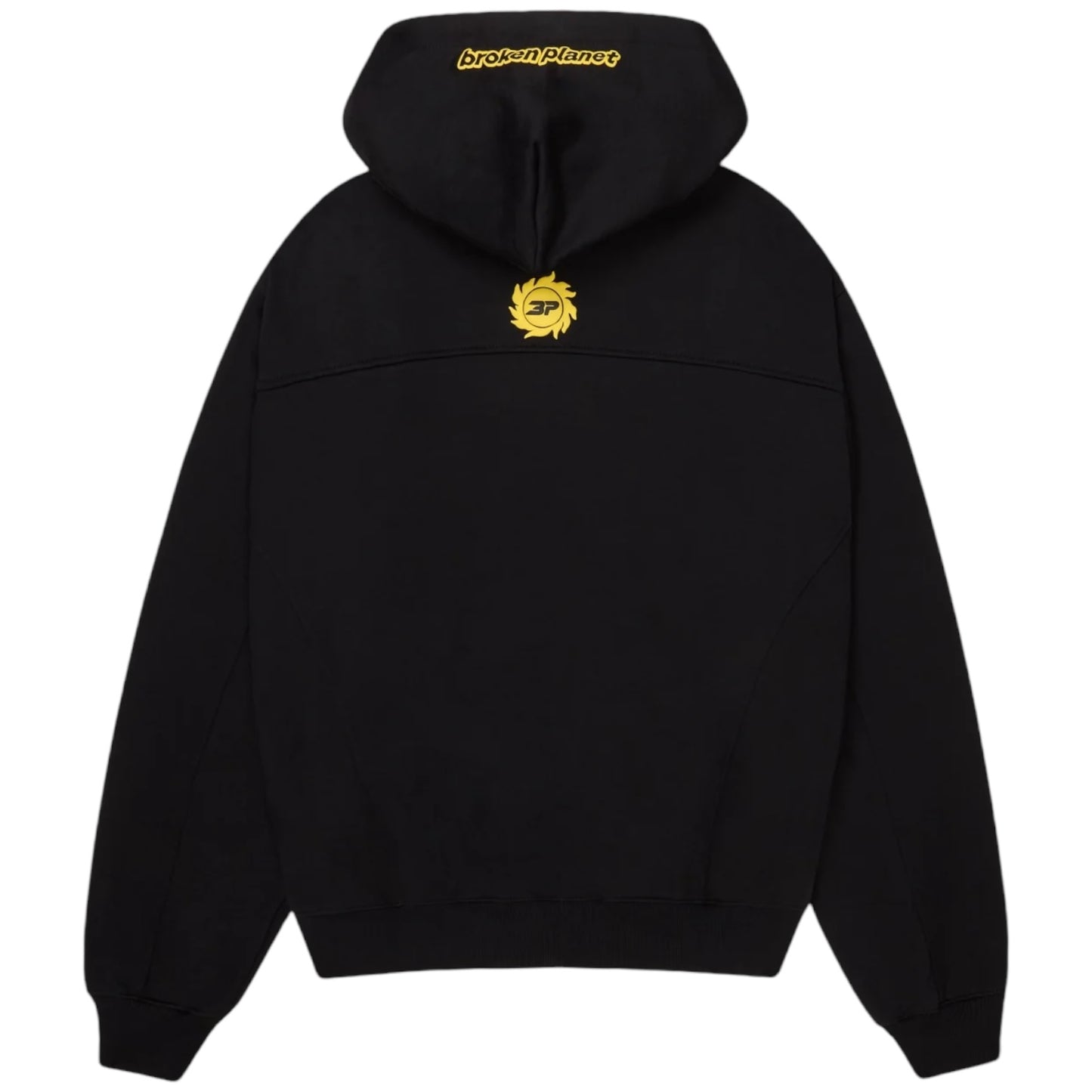 Broken Planet Cosmic Speed Hoodie Black/Yellow