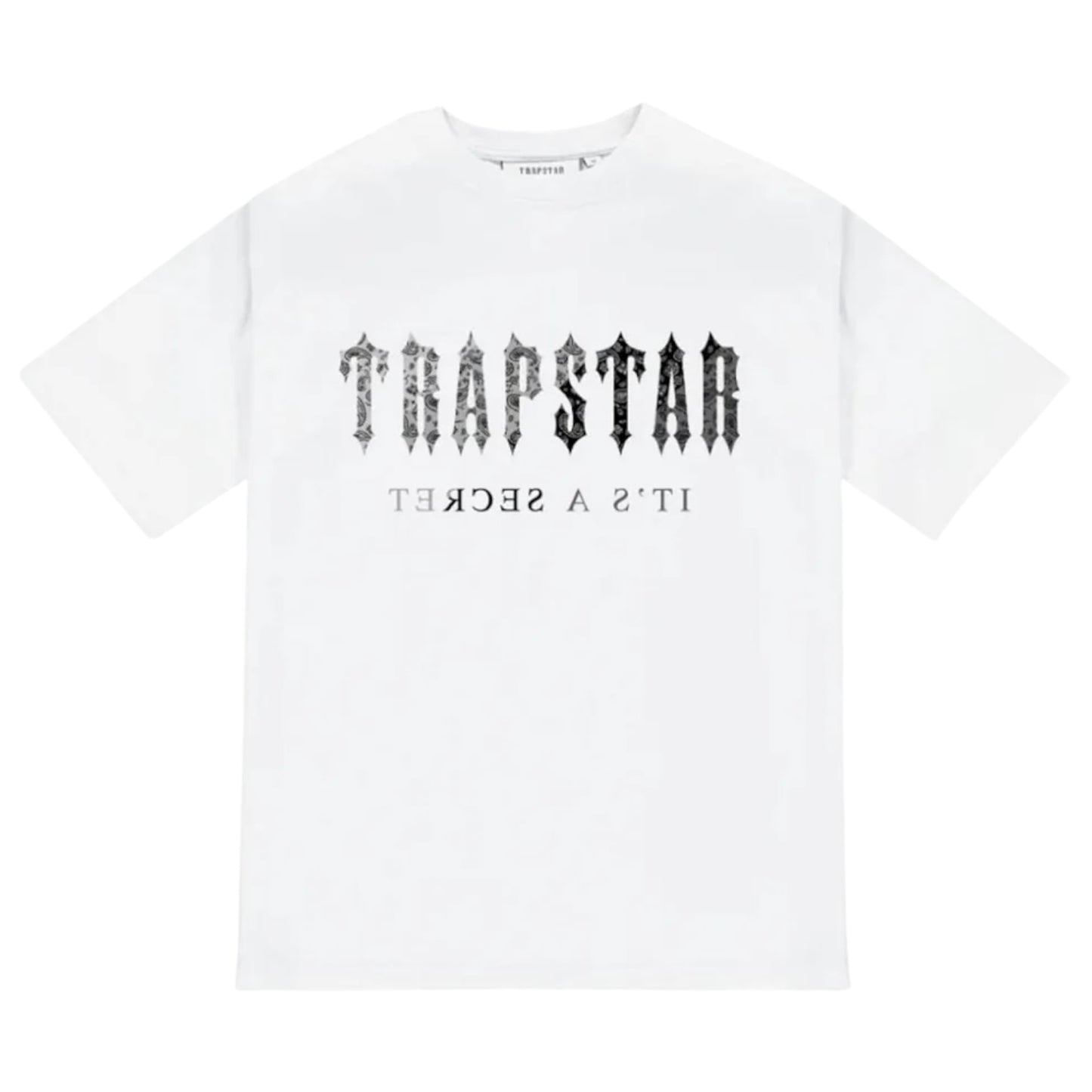 Trapstar Irongate Paisley Monochrome T-Shirt