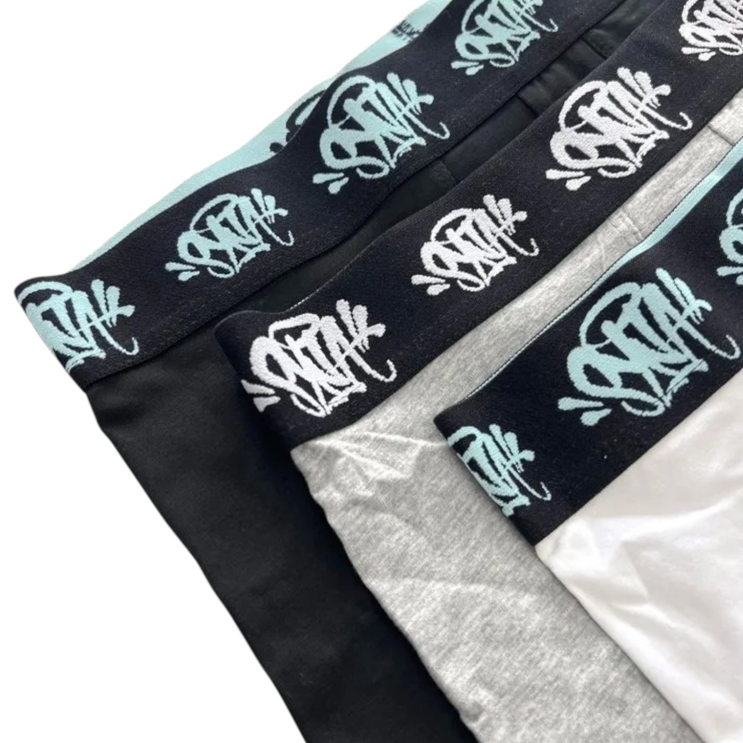 Syna World Boxers 3 Pack Black/Grey/White